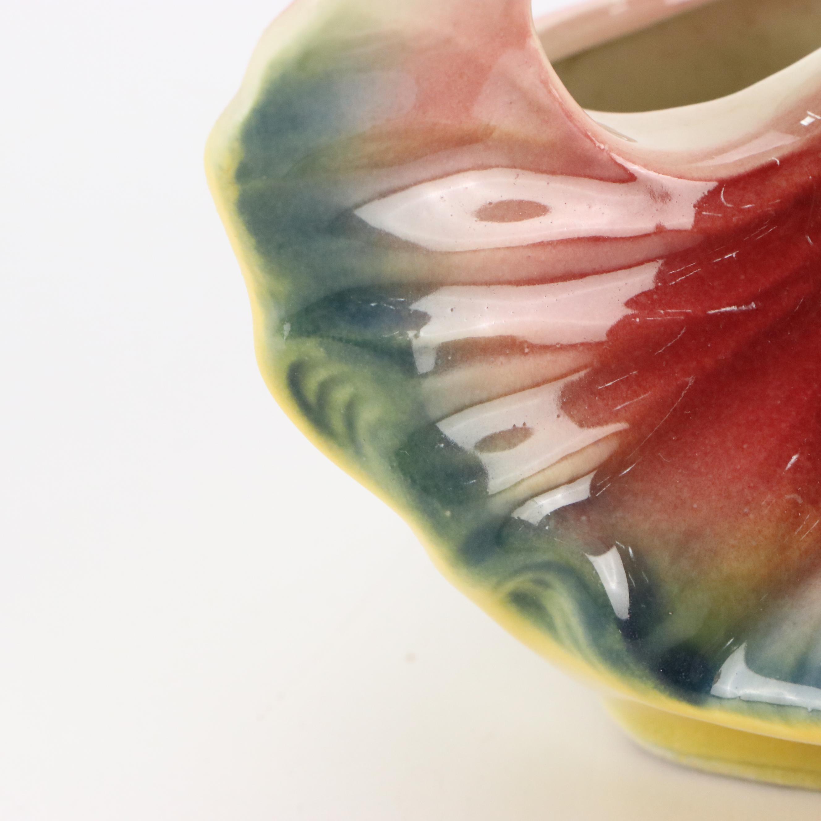 Pair of Vintage Figural Dancing Girl Planters, Mid-20th Century