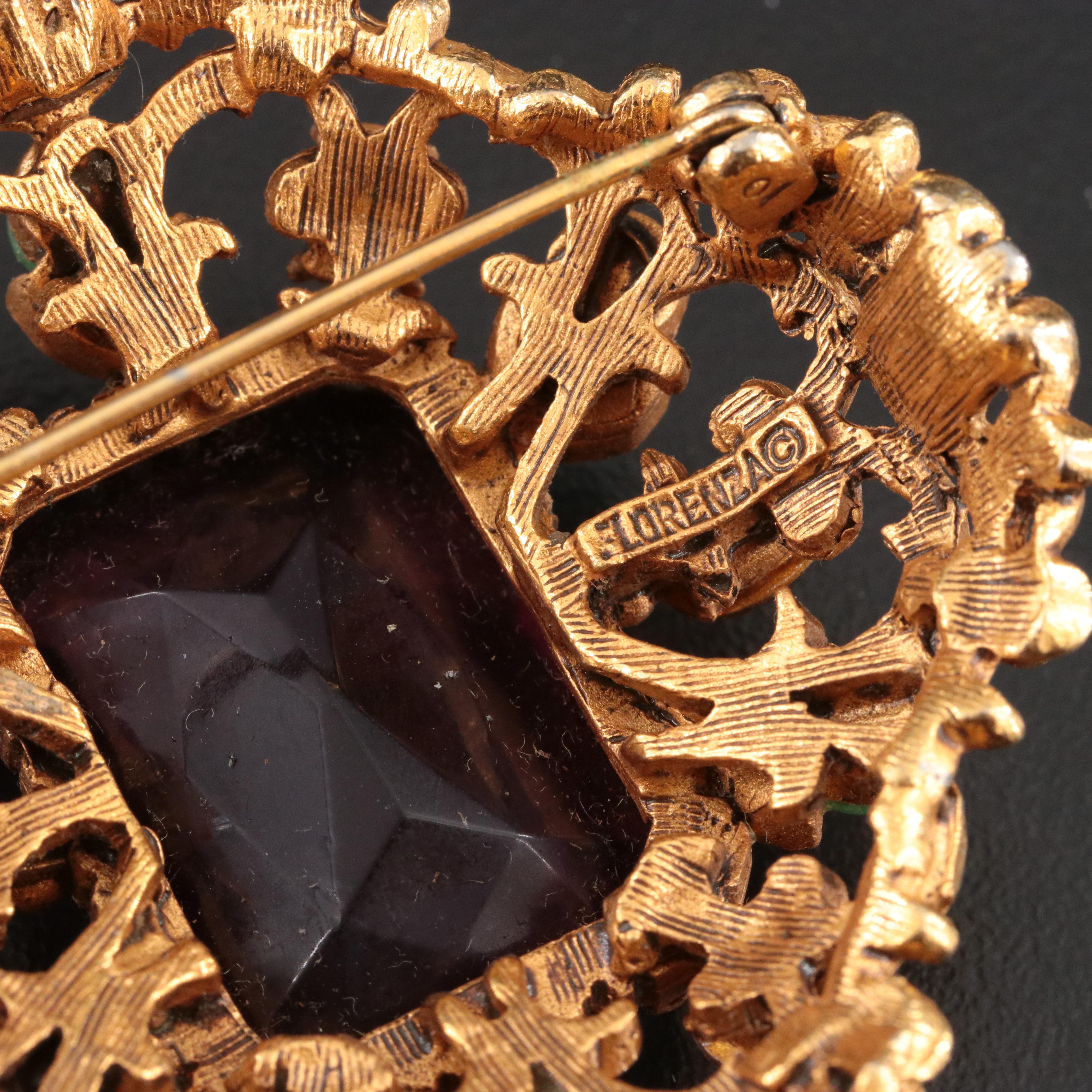 Florenza Featured in Vintage Costume Jewelry