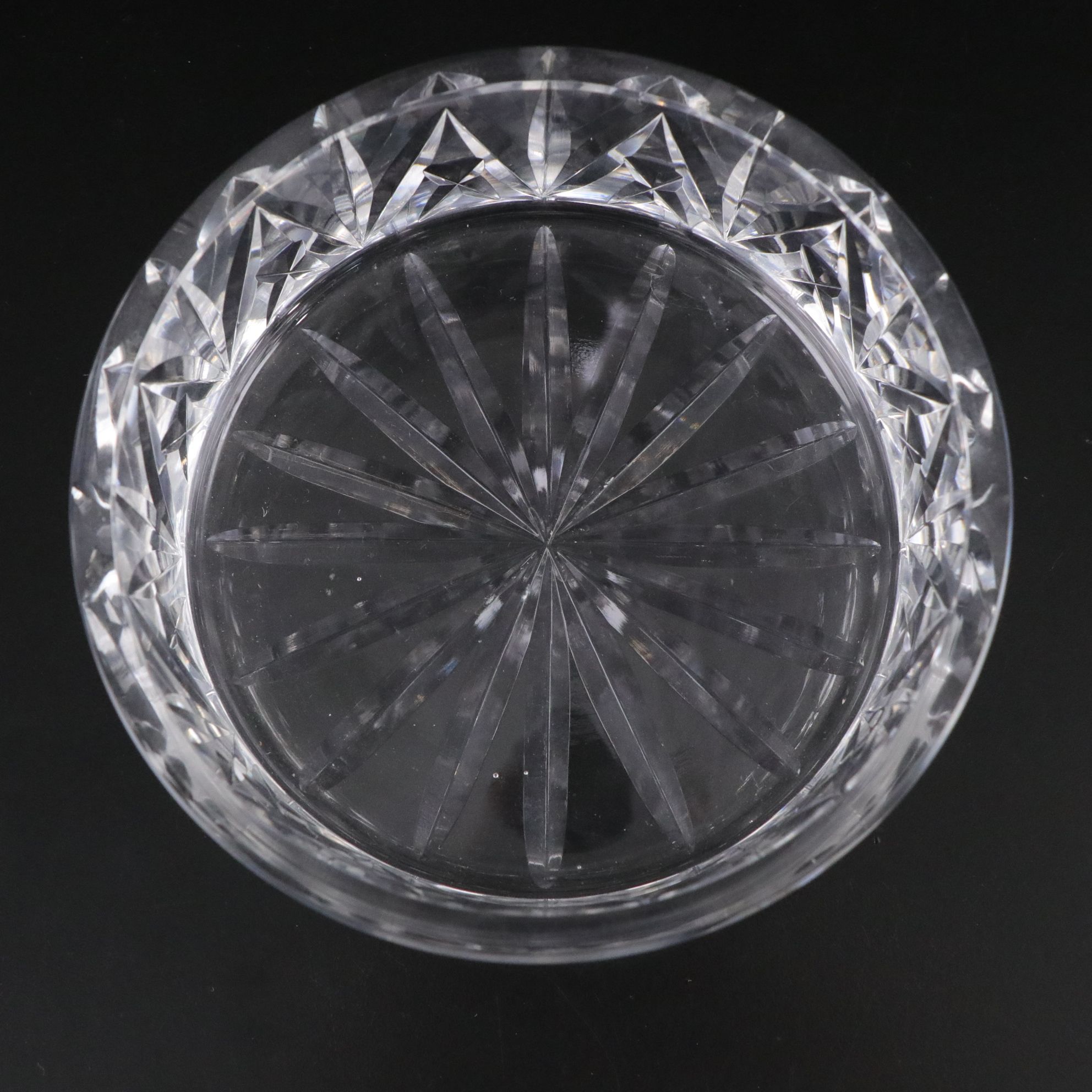 Waterford Crystal Bottle Coaster, Bowl, with Sugar & Creamer