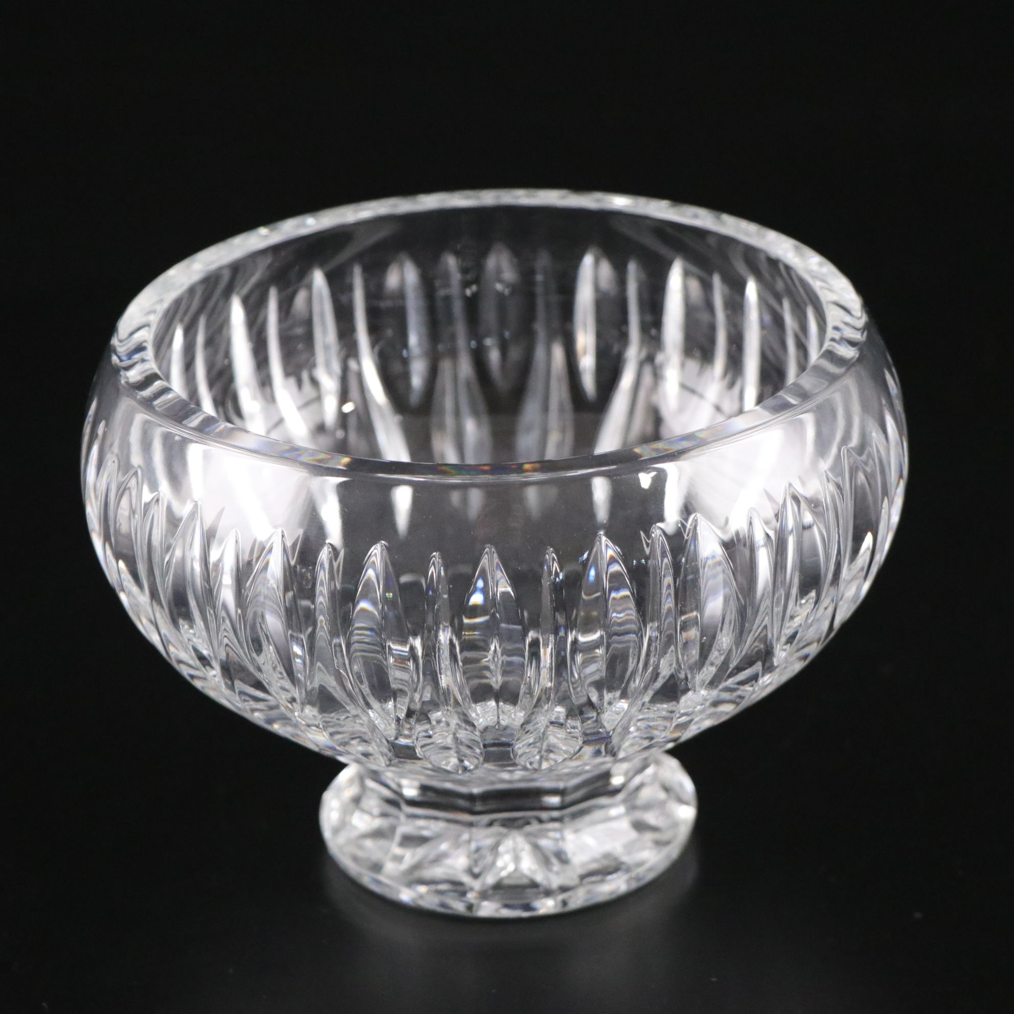 Waterford Crystal Bottle Coaster, Bowl, with Sugar & Creamer