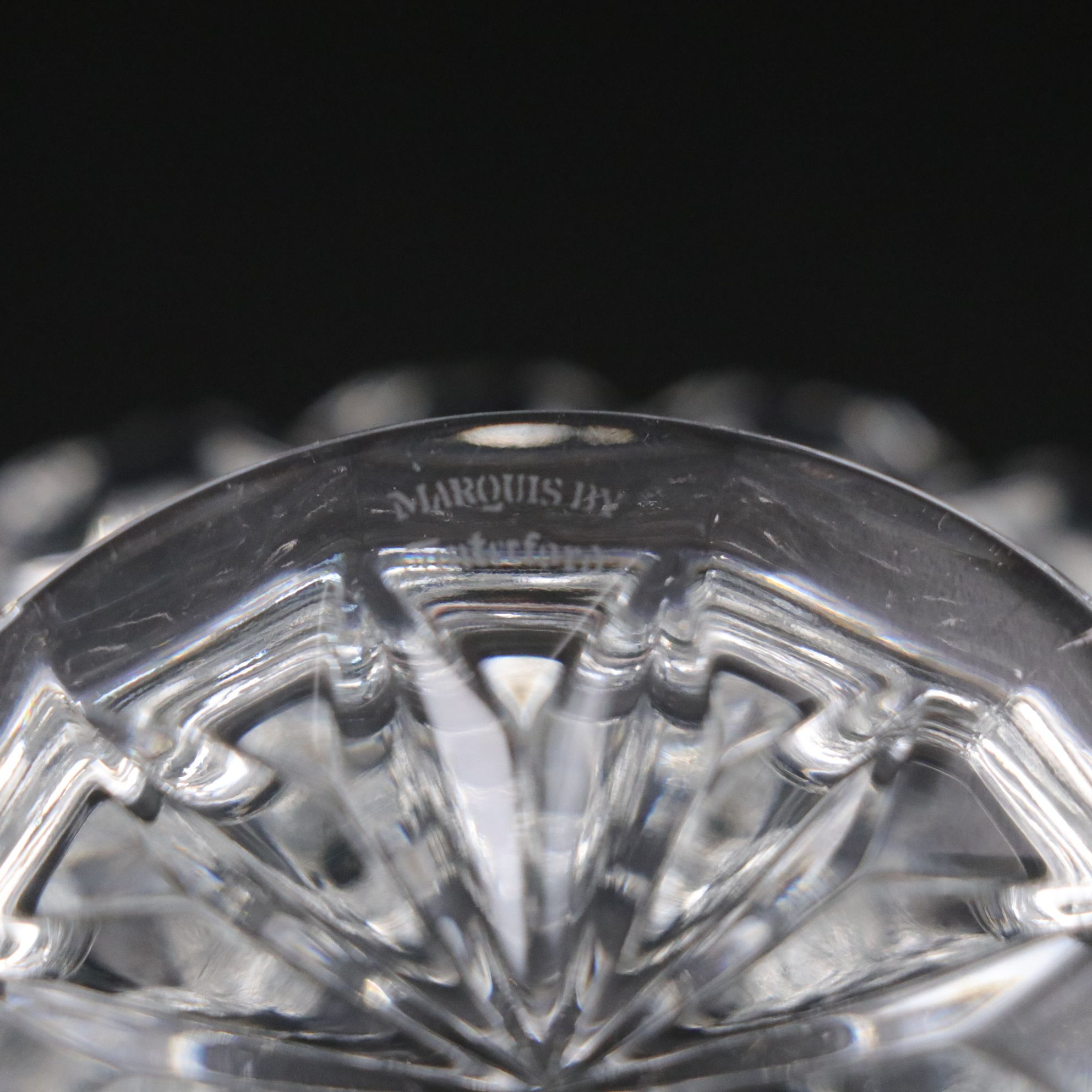 Waterford Crystal Bottle Coaster, Bowl, with Sugar & Creamer