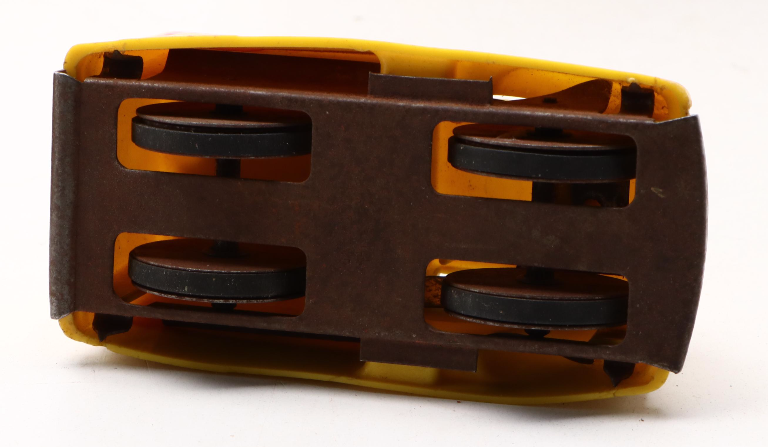 Vintage Old Timer "Old Smoky" Fire Truck with More Friction-Powered Tin Cars