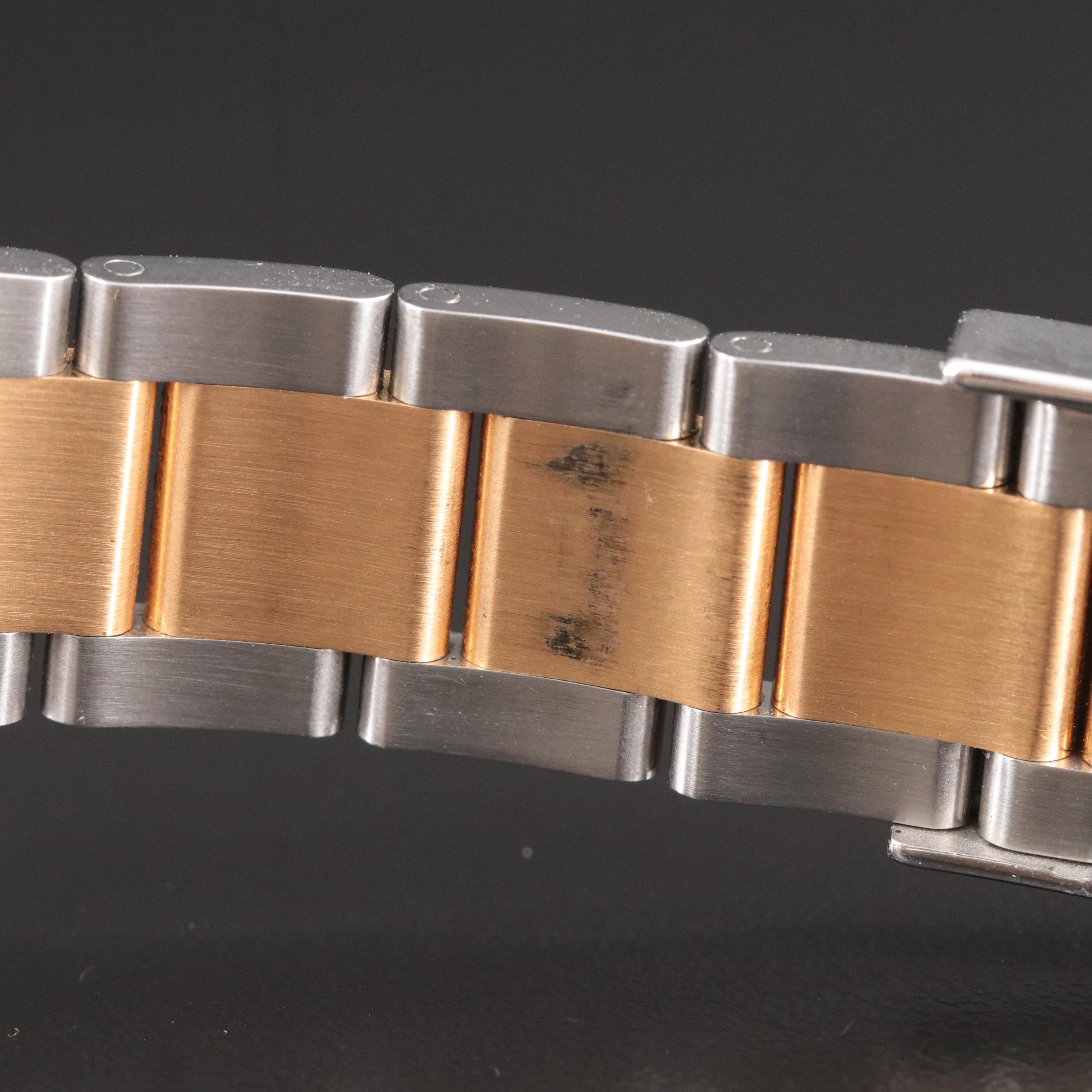 Rolex Cosmograph Daytona Rolesor 18K & Steel Oyster White Chrono Dial Watch