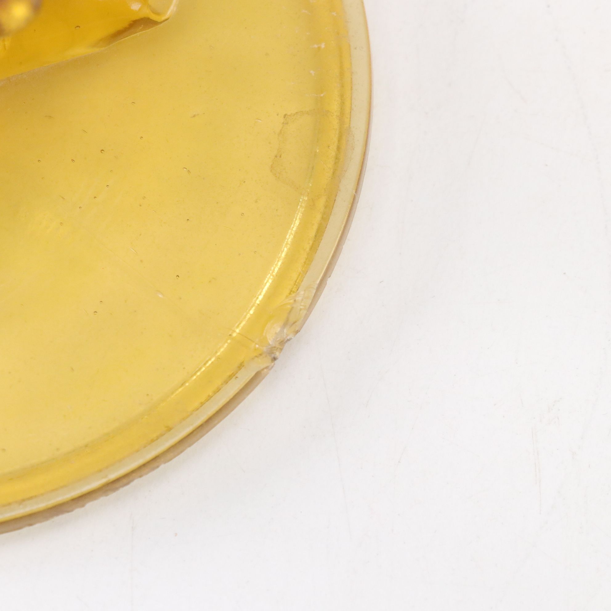 Indiana Glass "Sandwich Amber" Relish Tray & Other Glass Tableware