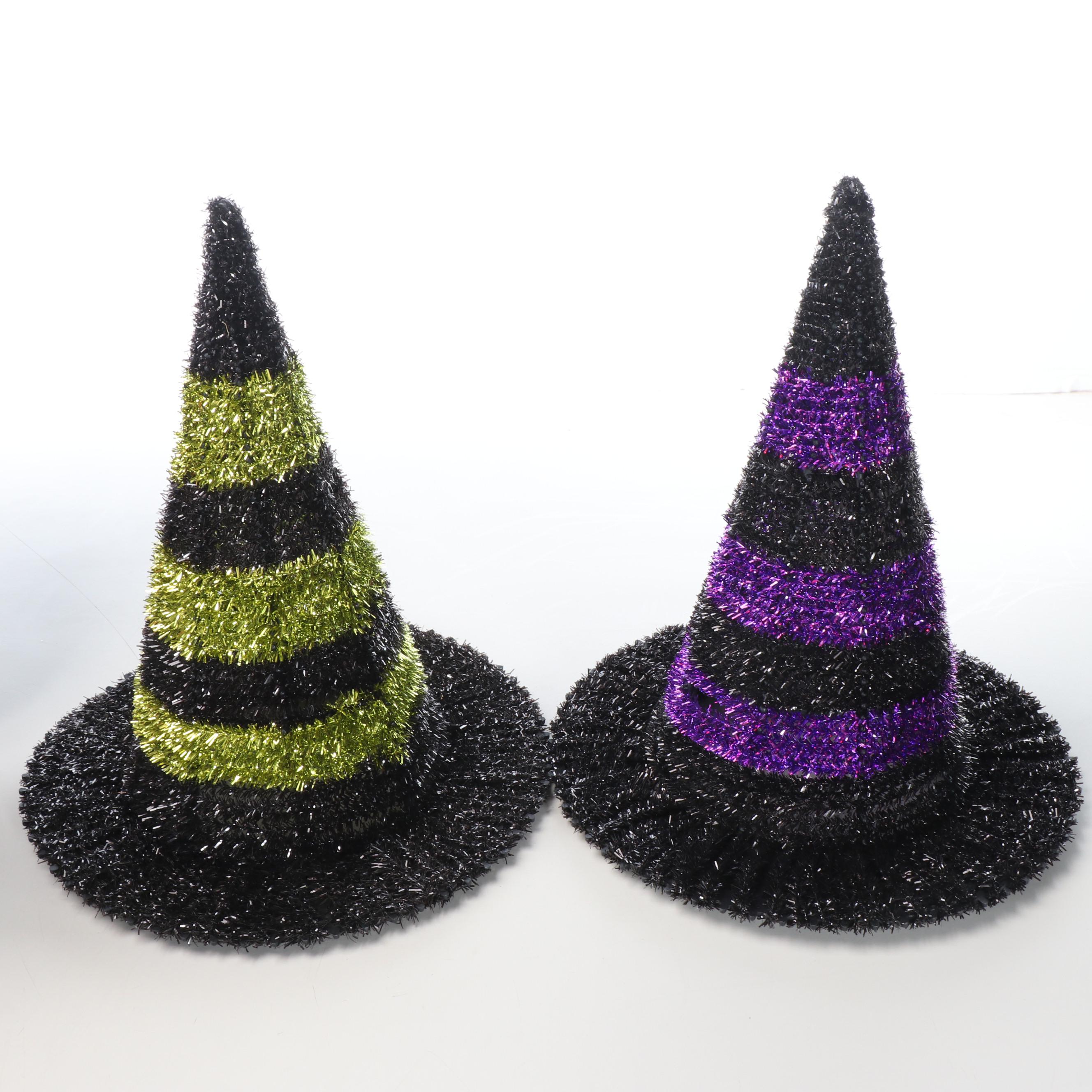 Animated Black Cat, Witches and Other Halloween Decorations