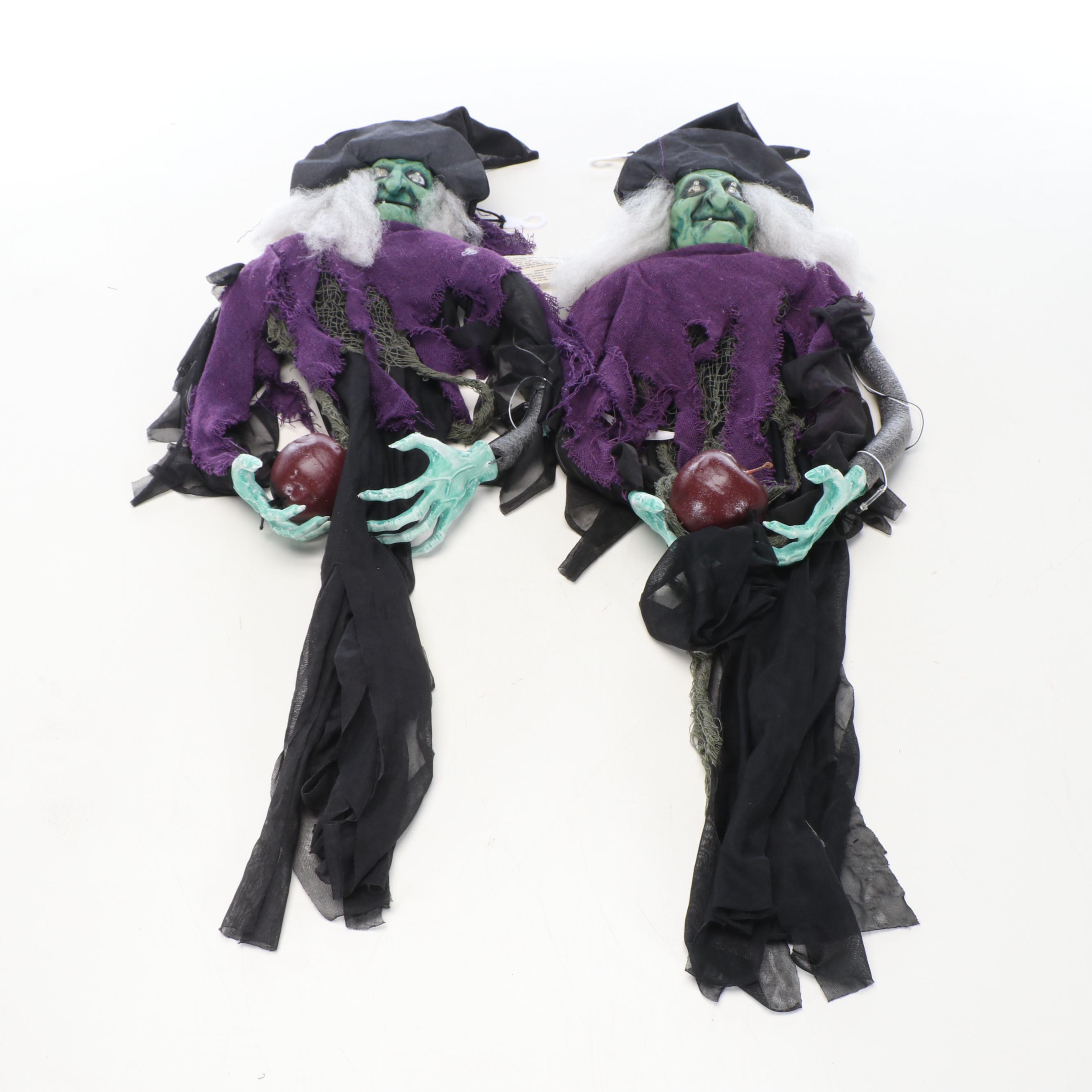 Animated Black Cat, Witches and Other Halloween Decorations