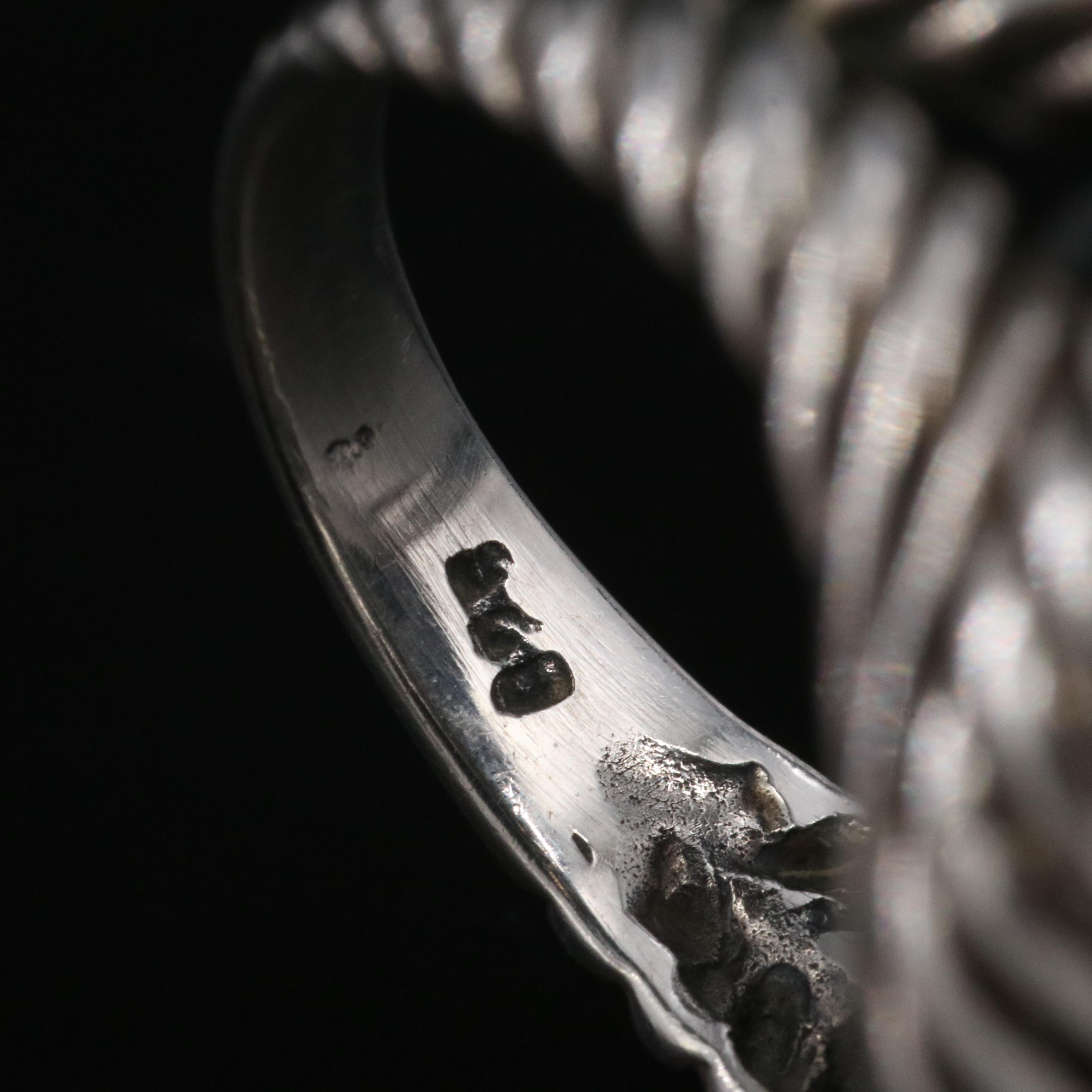 Sterling Faux Turquoise Ring