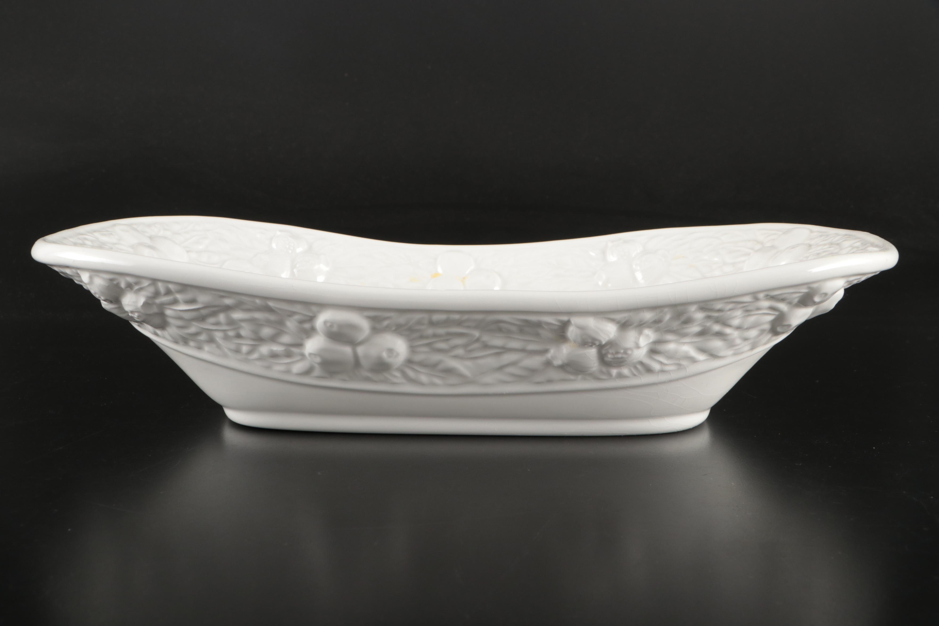 Mikasa Porcelain "English Countryside" Bakeware with Porcelain Serving Bowls