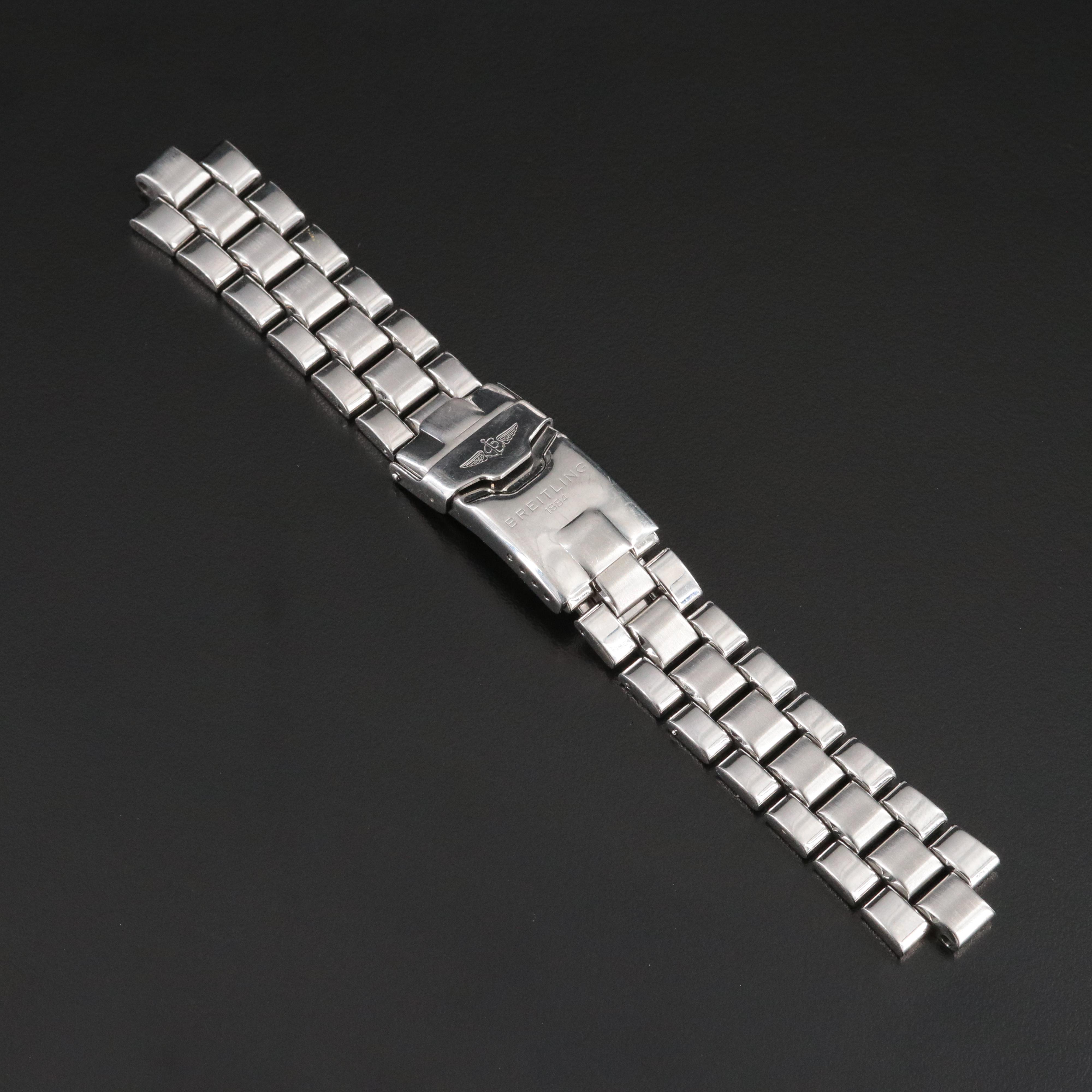 Breitling Stainless Steel Link Watch Band