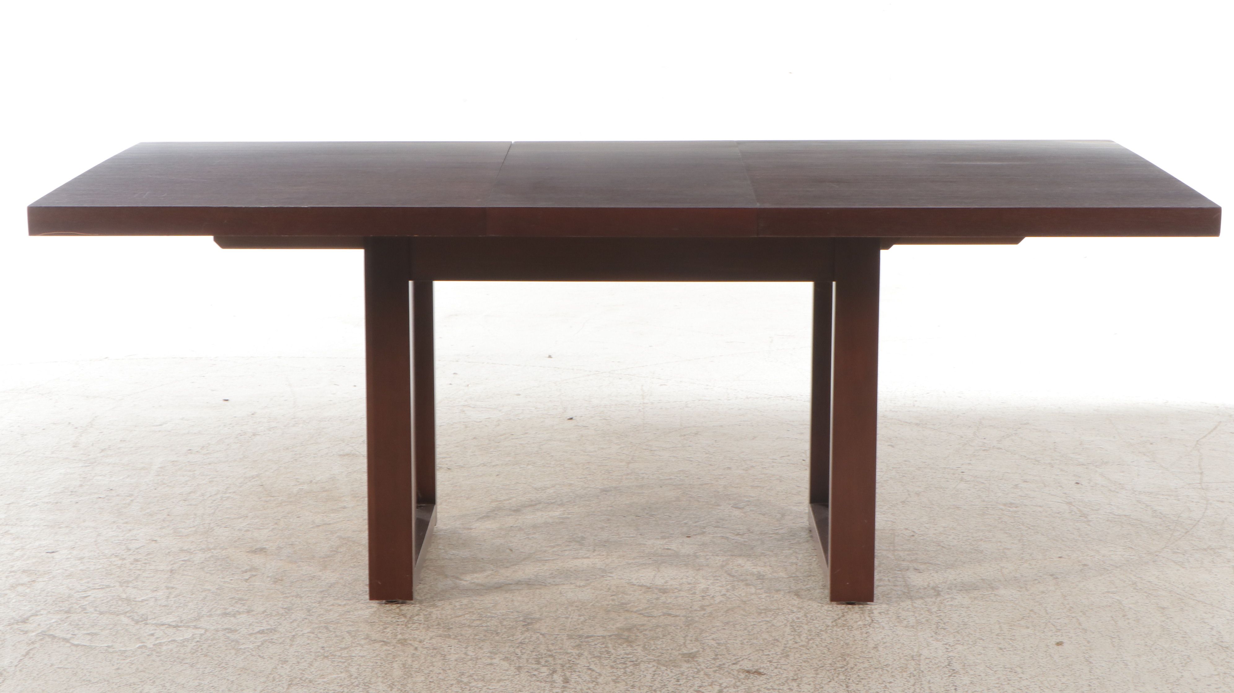 Contemporary Casana Dining Table and Six Chairs