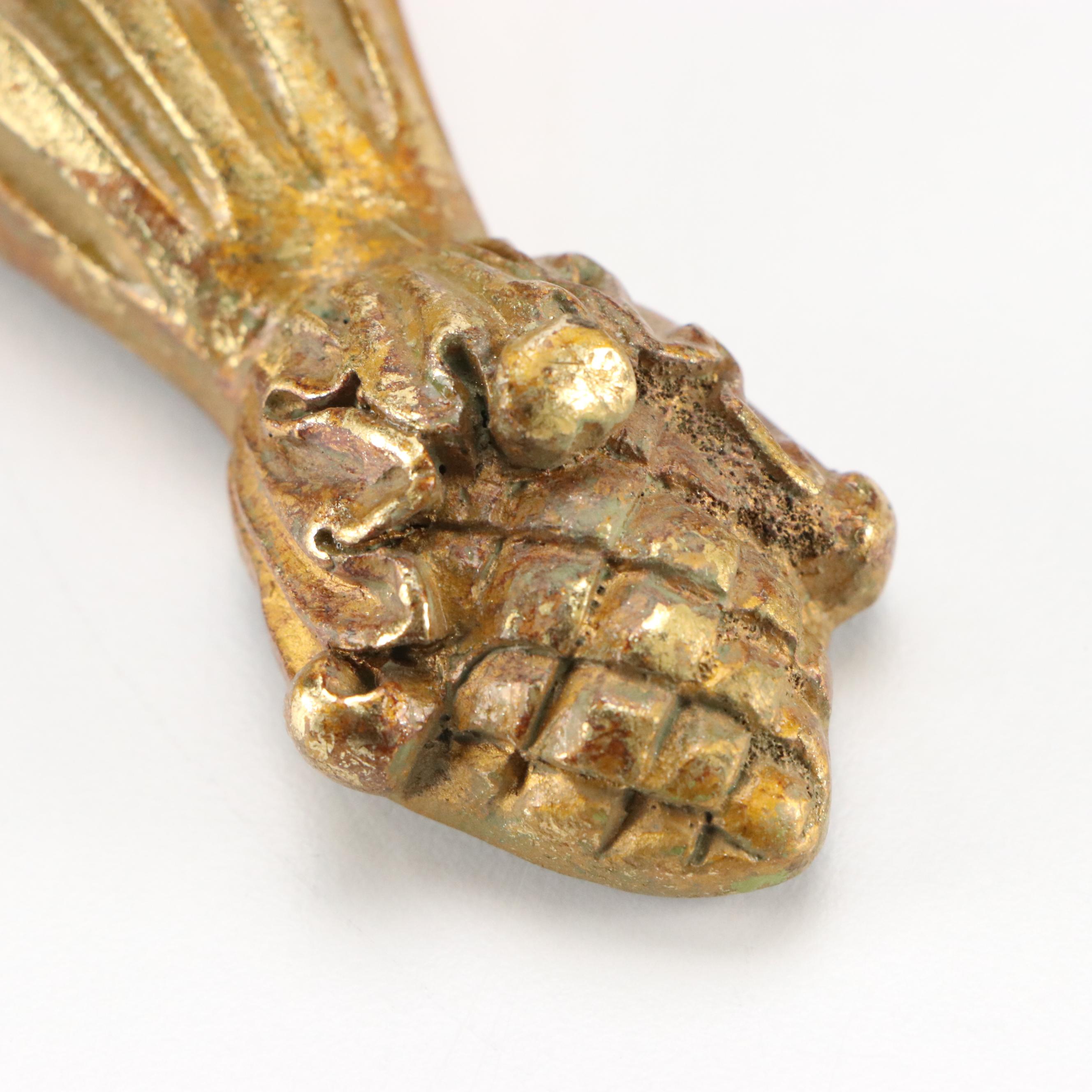 Rococo Style Gilt Resin Wall Shelves