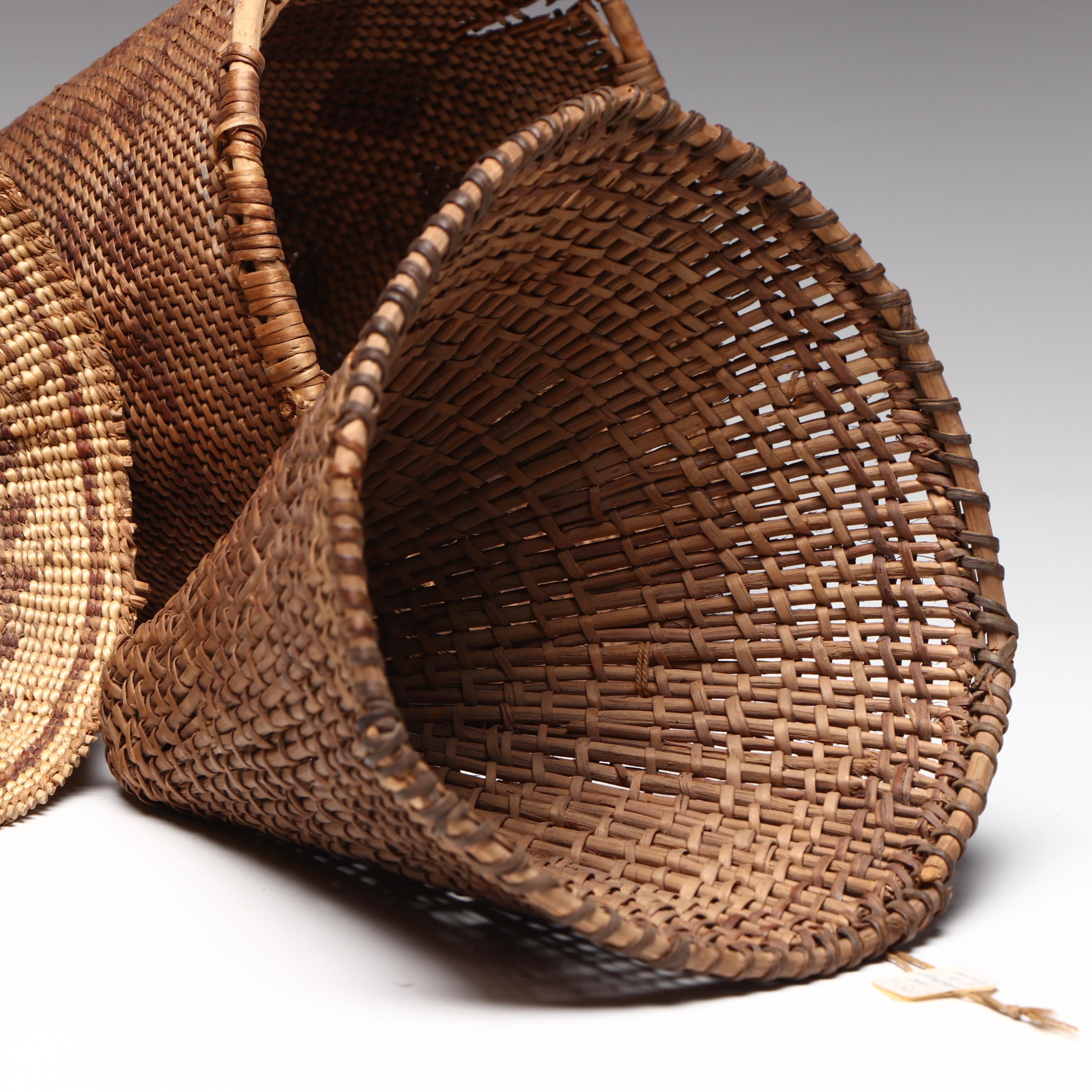 Four Indigenous Baskets, Northwest Coast, California and Great Basin Forms