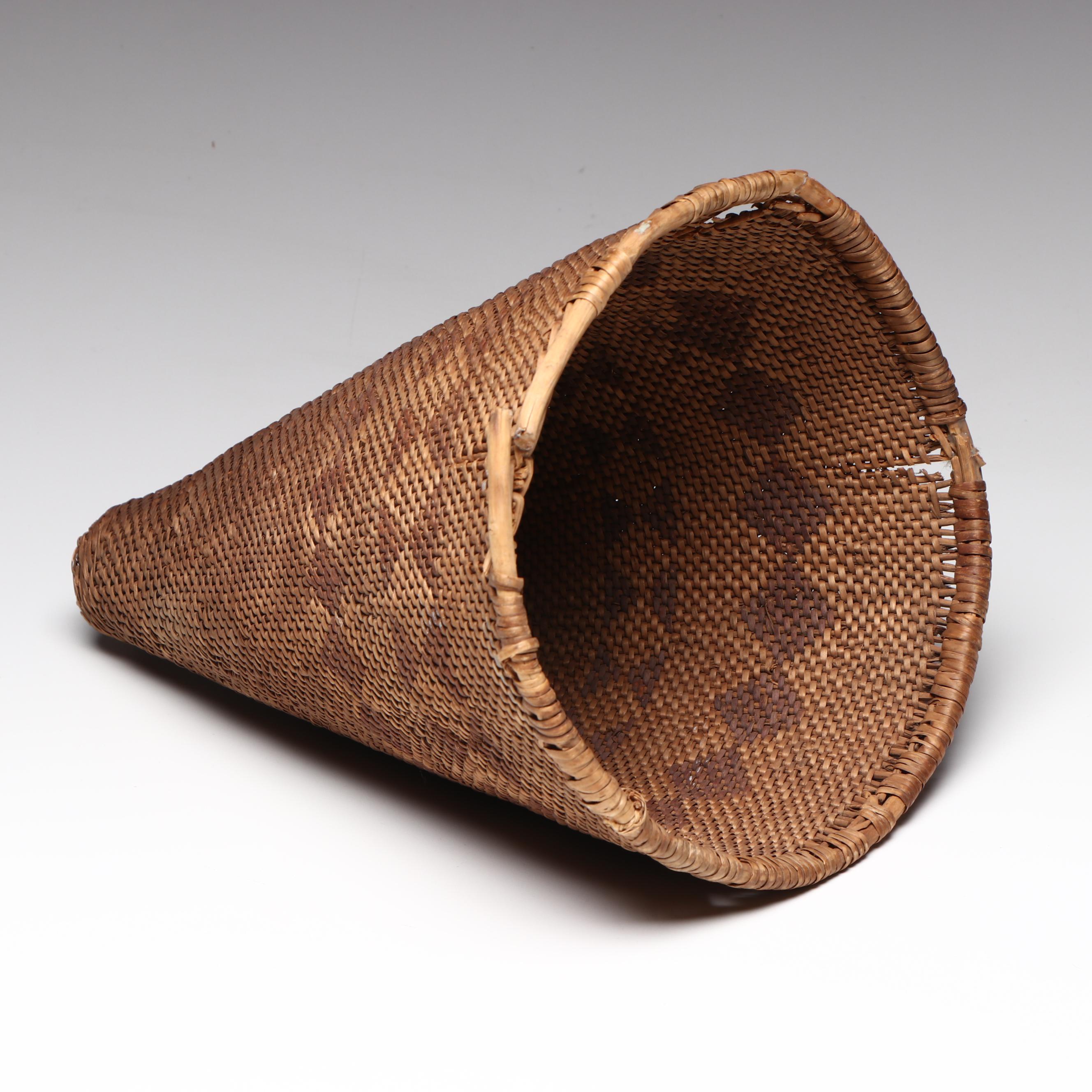 Four Indigenous Baskets, Northwest Coast, California and Great Basin Forms