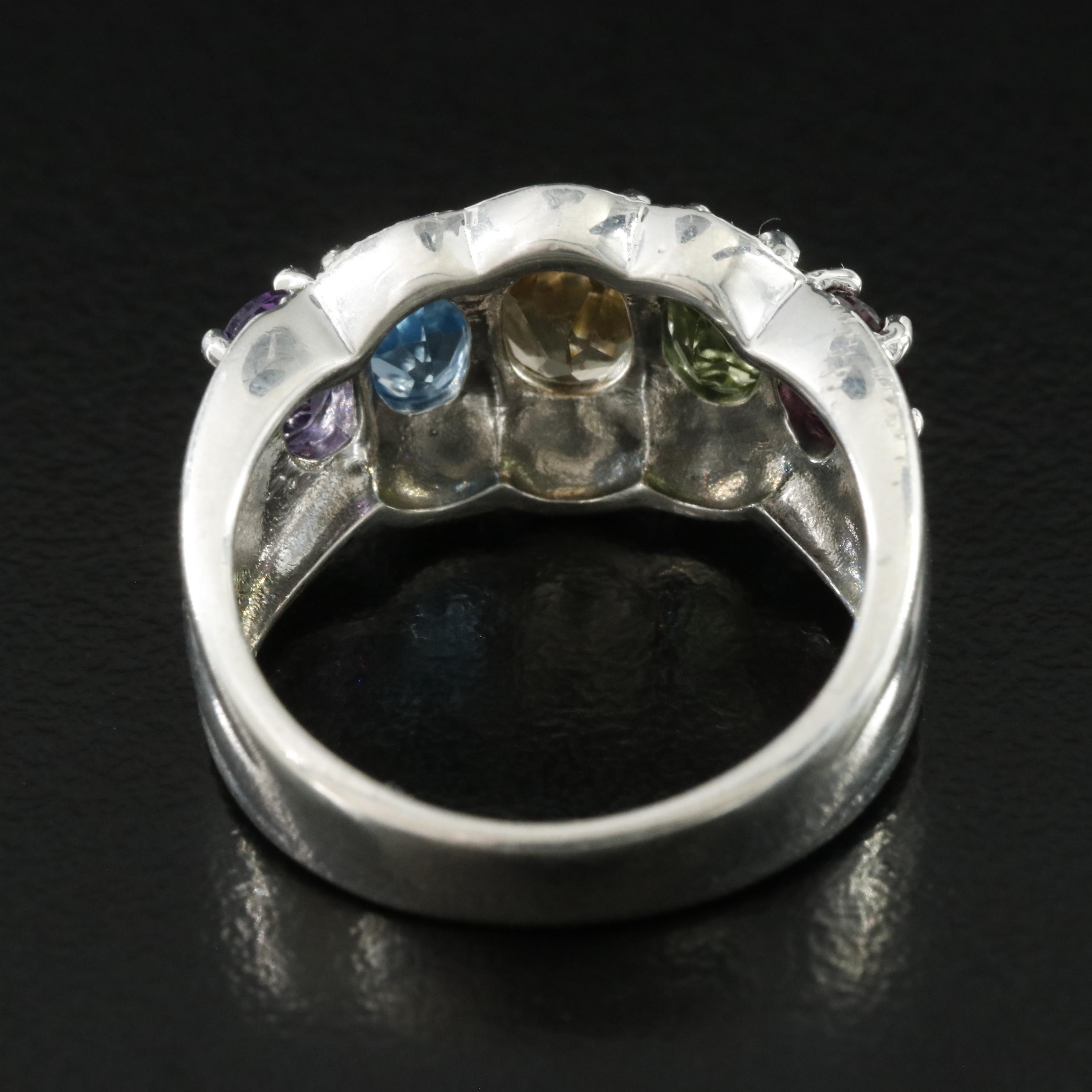 Sterling Gemstone Ring
