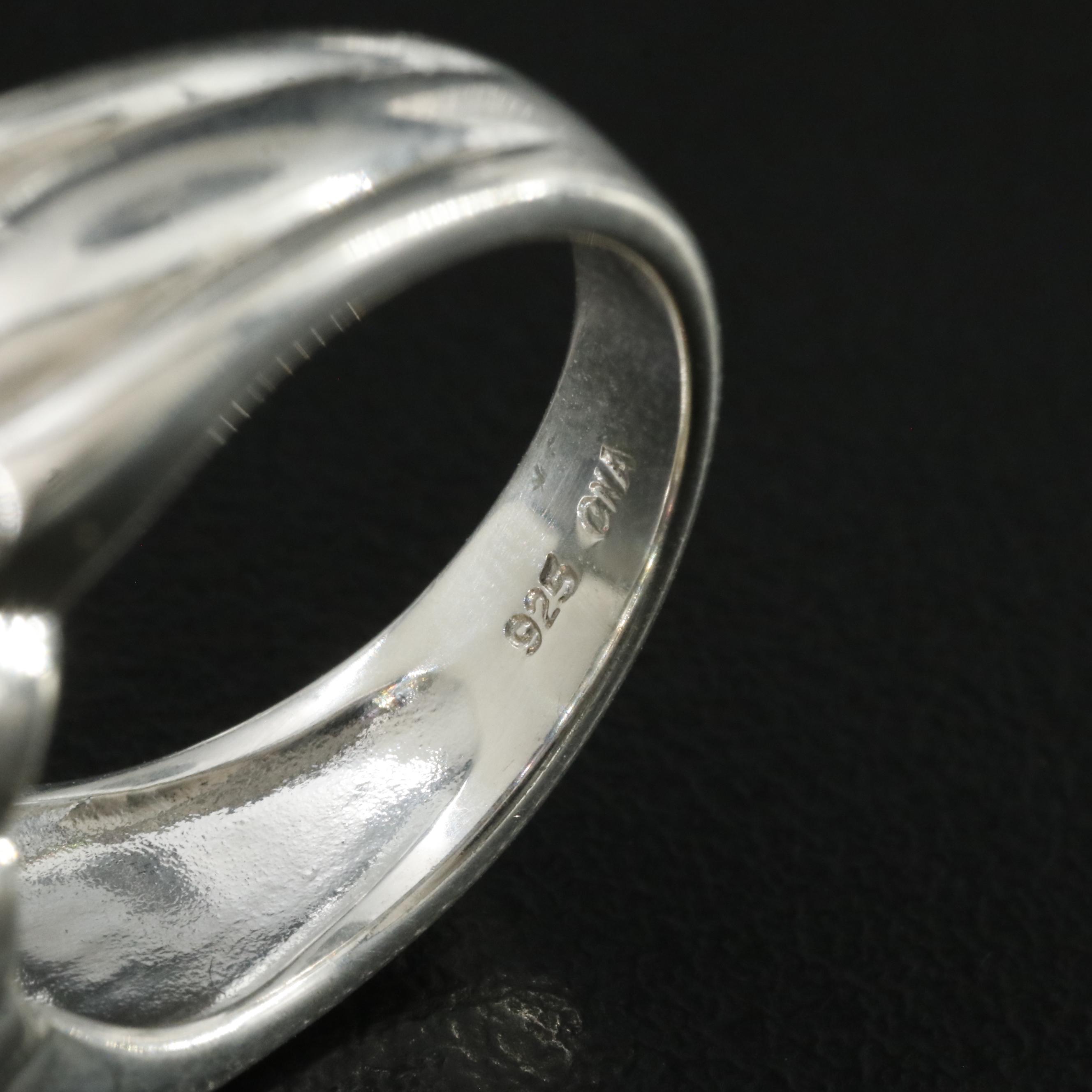 Sterling Gemstone Ring