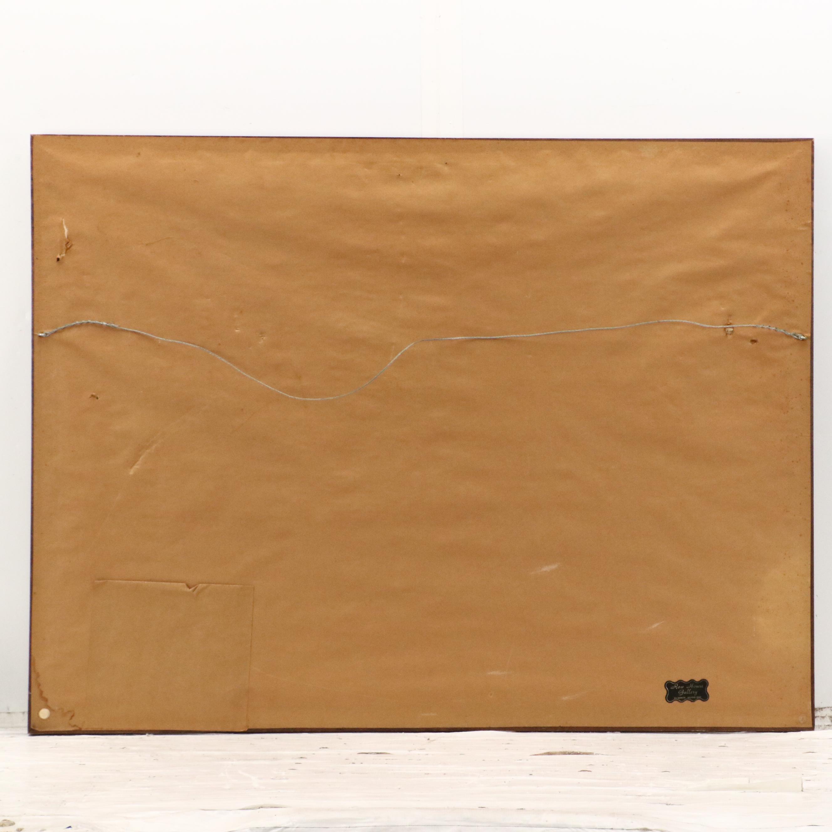 John Seerly-Lester Orint "Daybreak-Moose," 1985