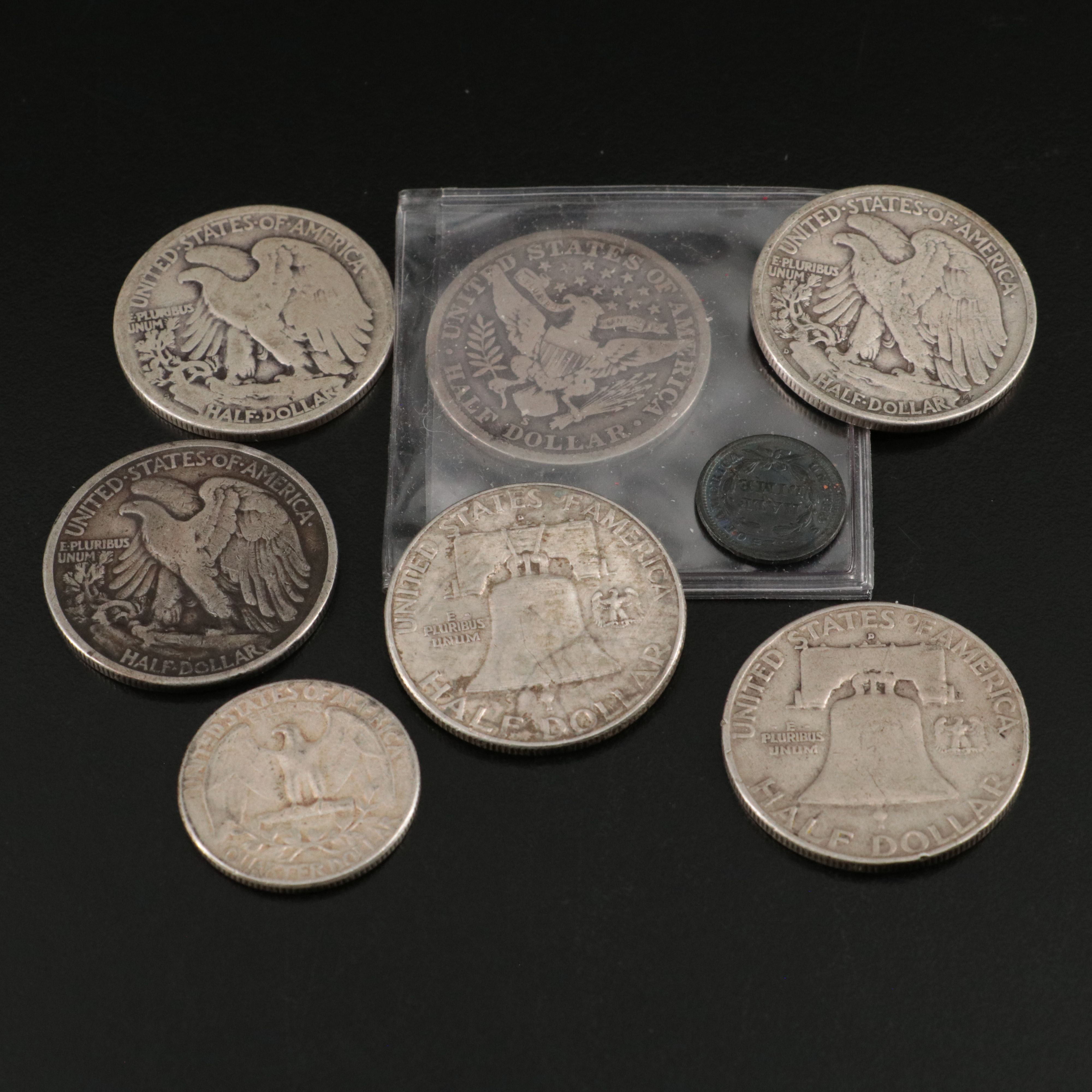 Large Group of Antique to Vintage U.S. Silver Coins