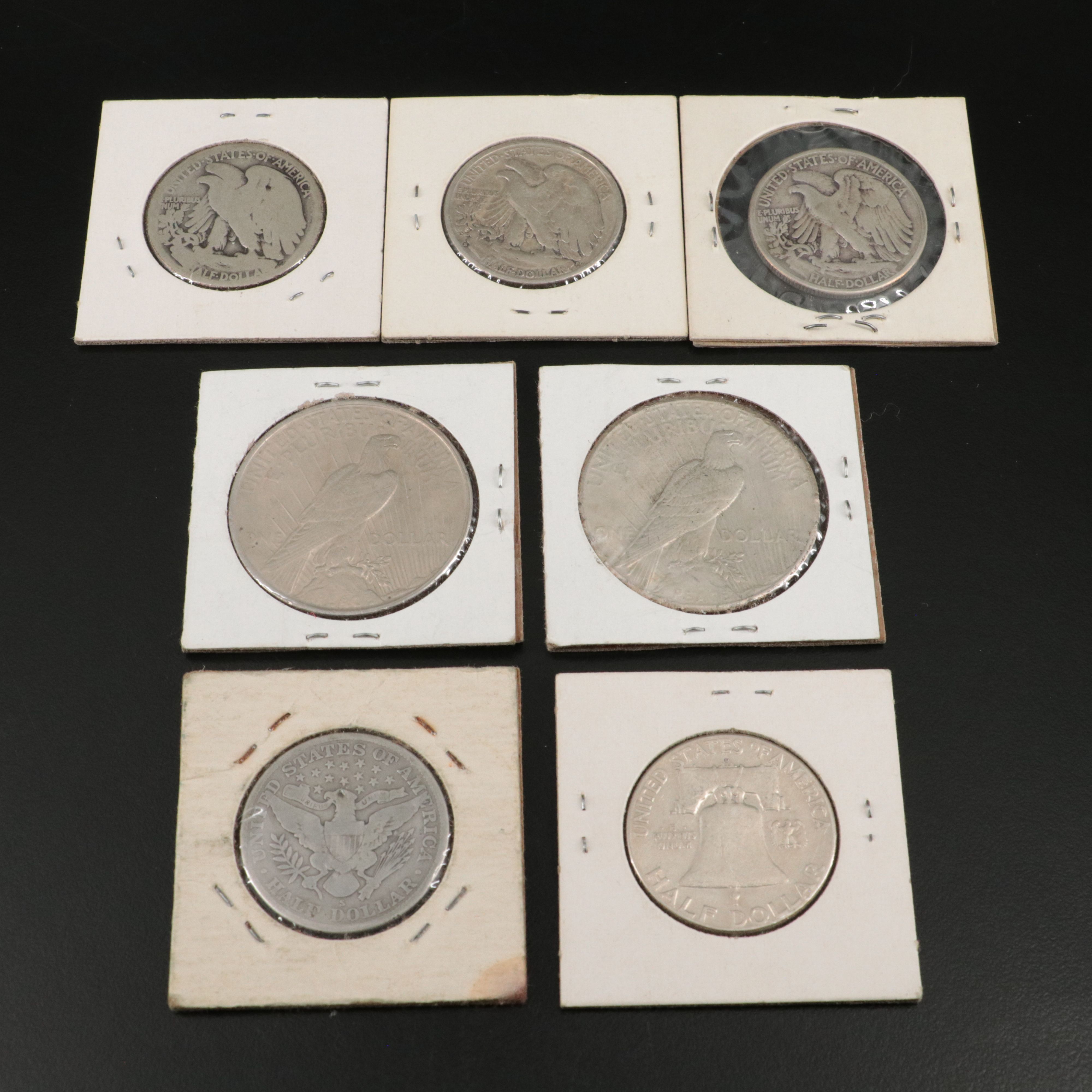 Large Group of Antique to Vintage U.S. Silver Coins