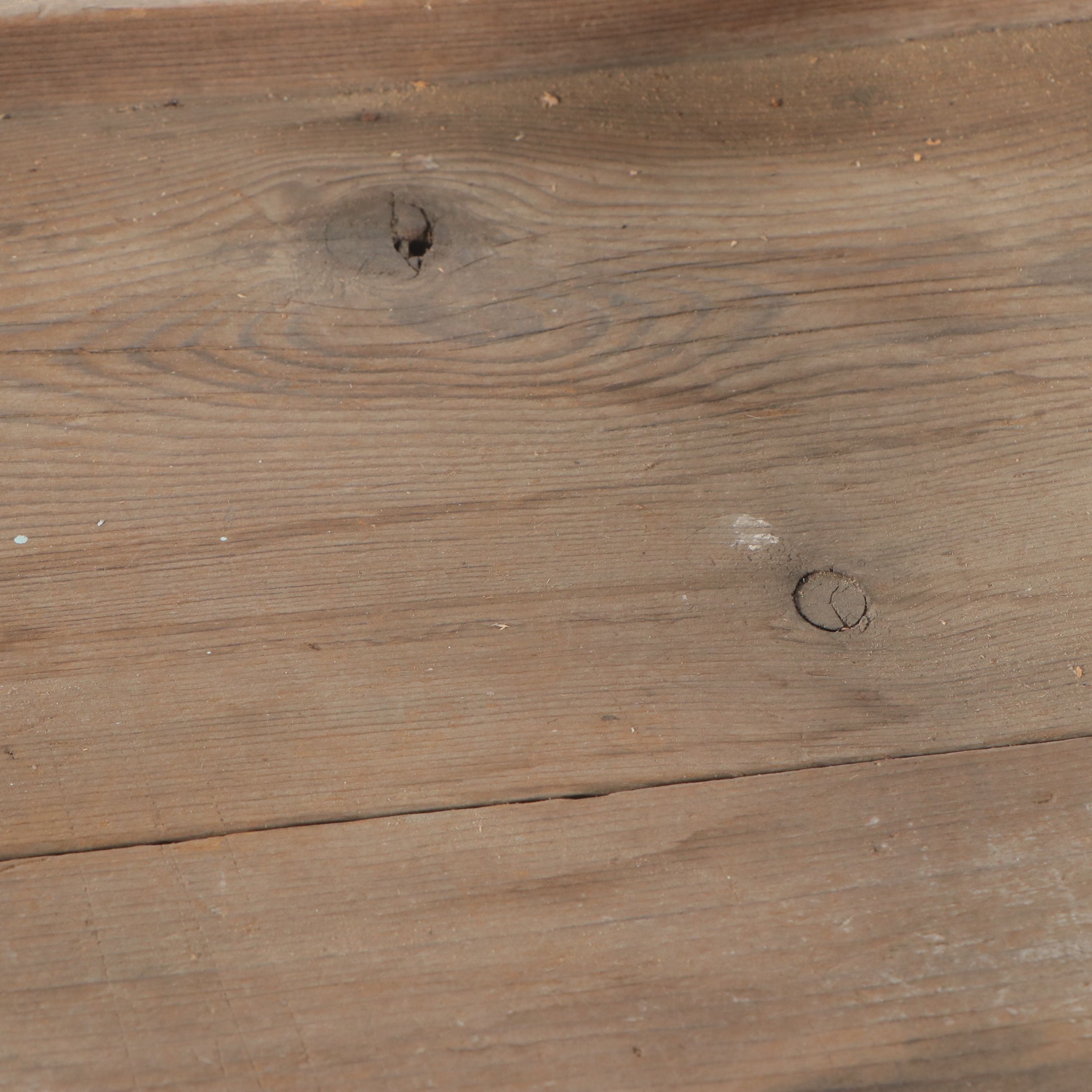 Rustic Wood Industrial Cart, Mid to Late 20th Century