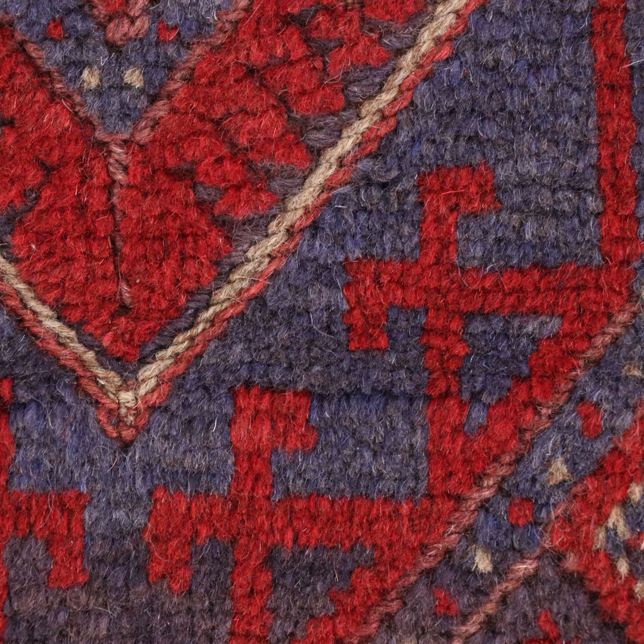 2' x 8'8 Handwoven Afghan Mashwani Carpet Runner