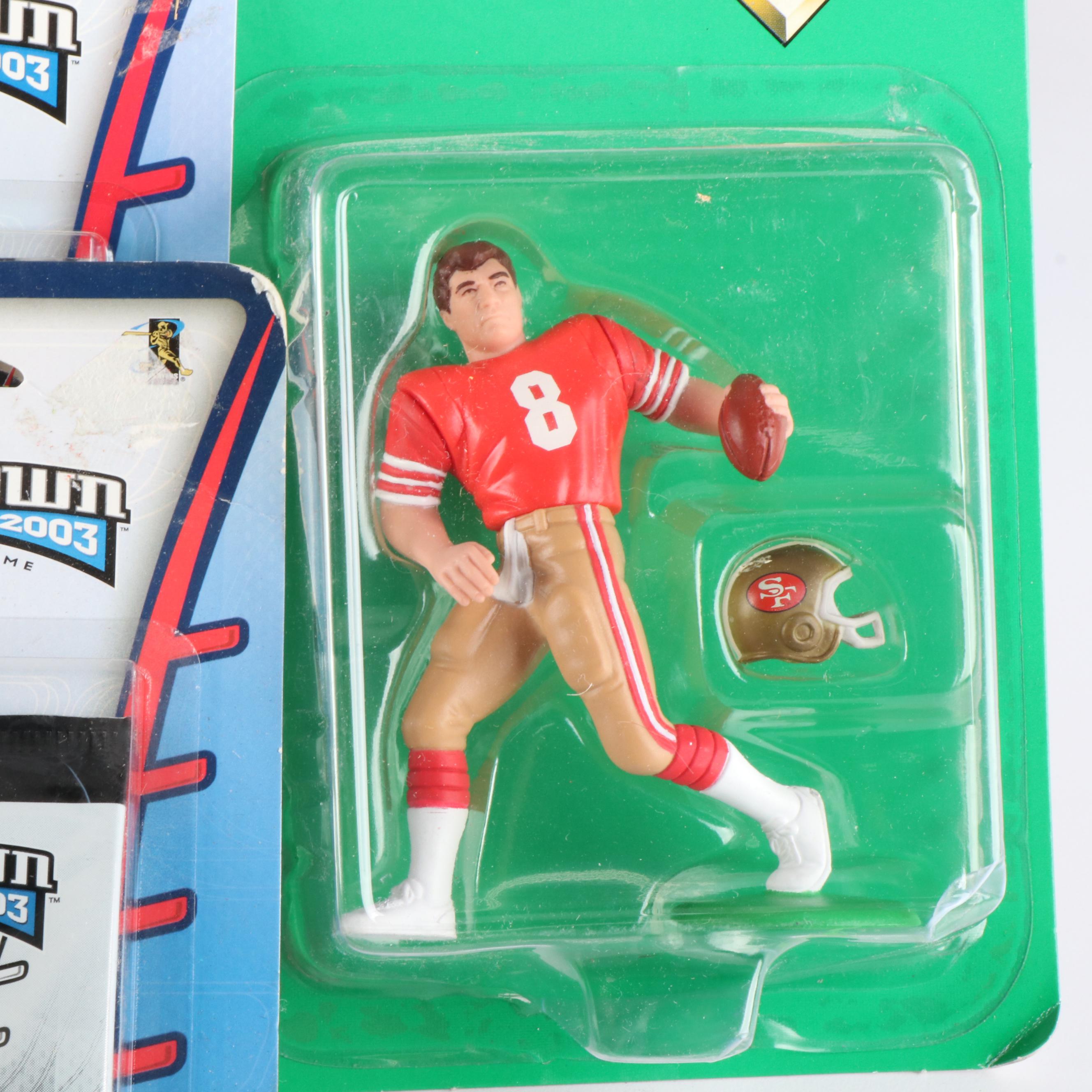 Football, Hockey, and Basketball Action Figures, Trading Cards and More