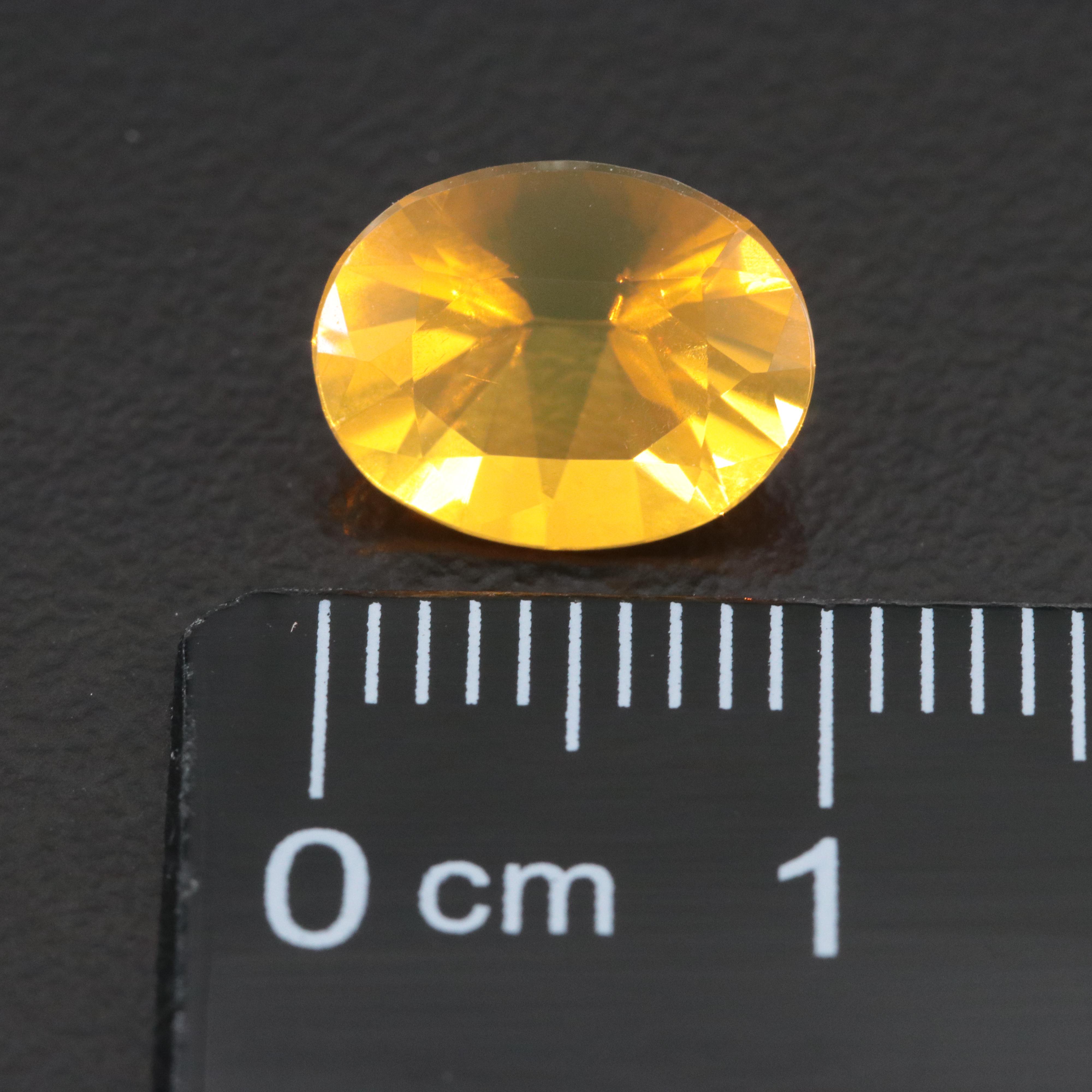 Loose 1.58 CT Fire Opal