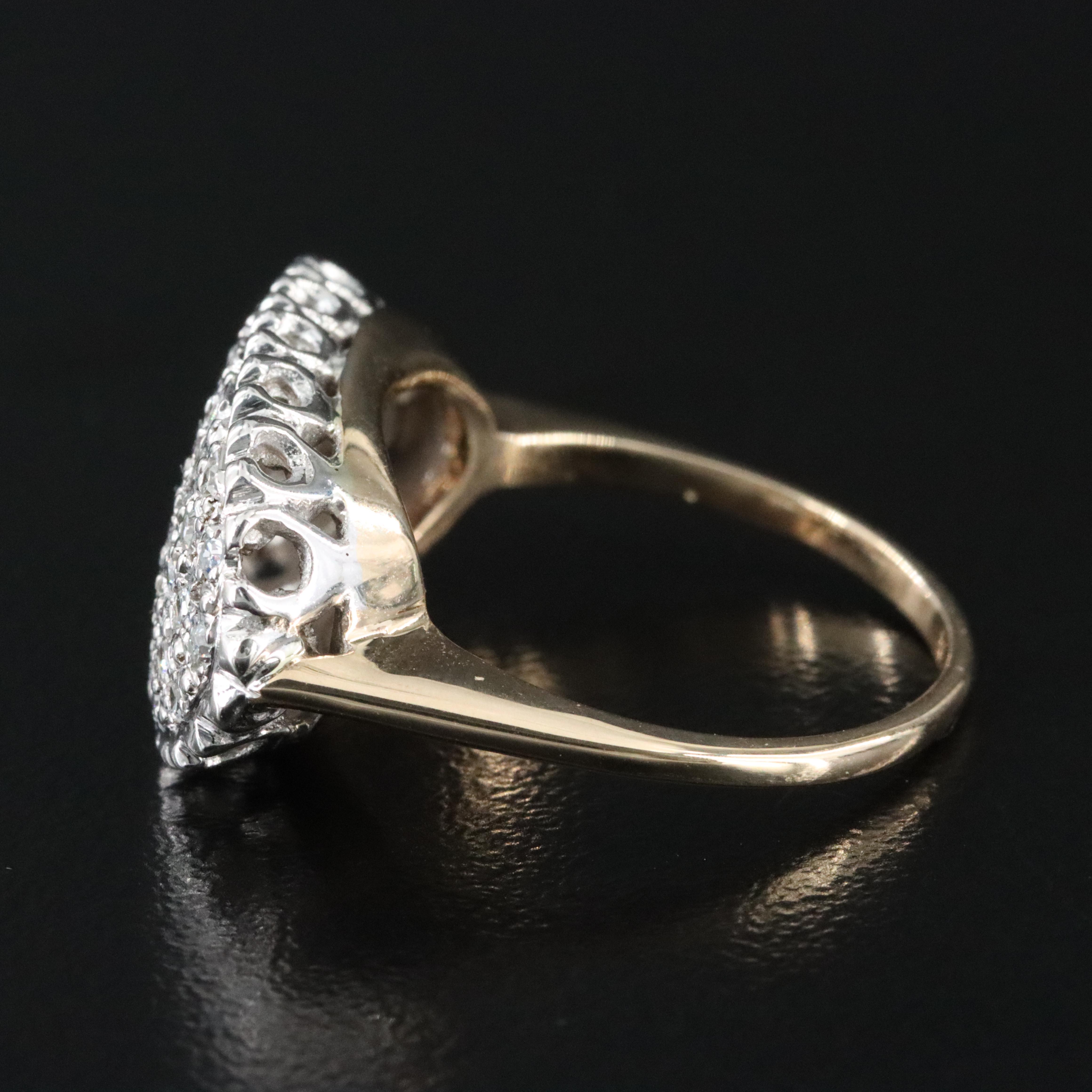 14K 0.50 CTW Diamond Ring