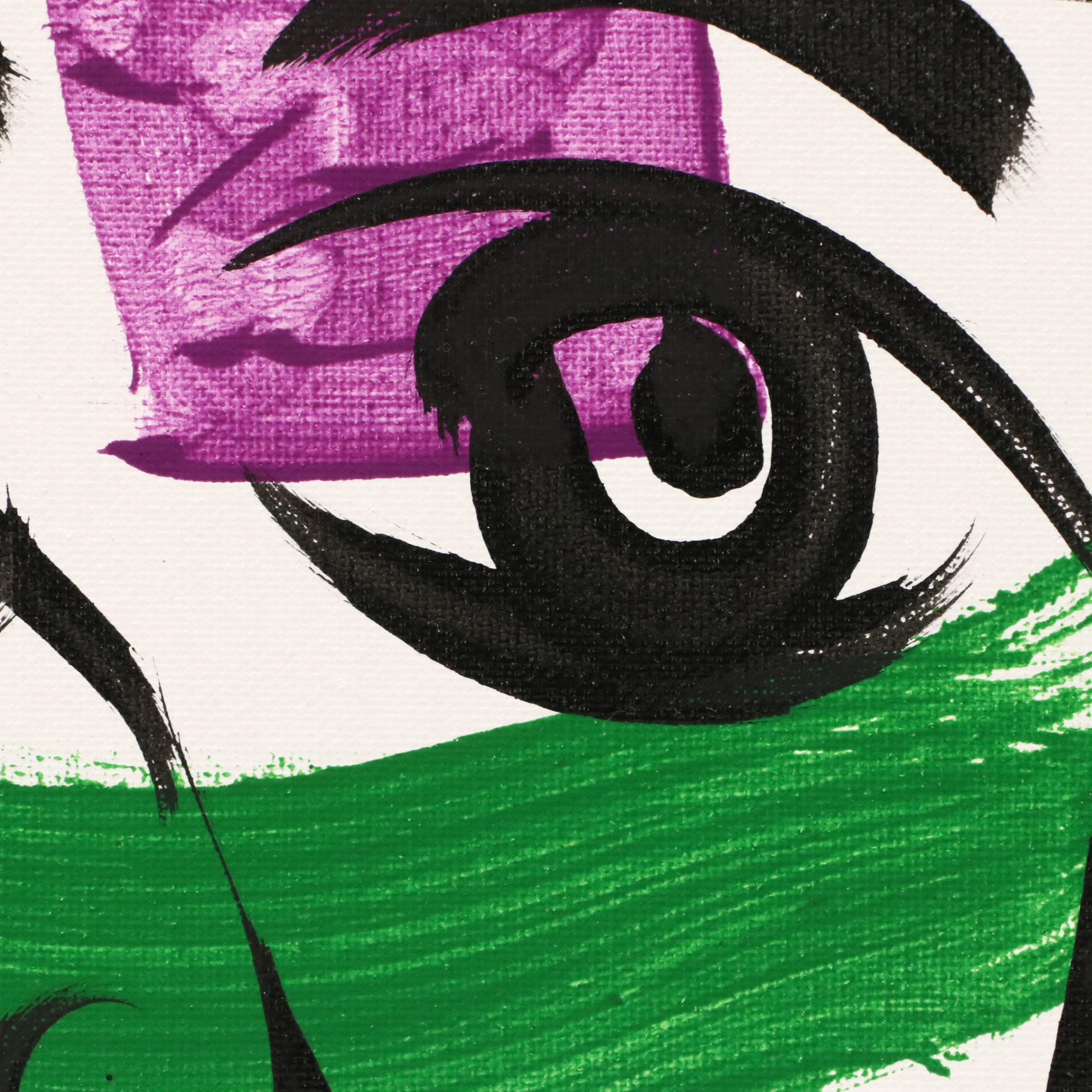 Peter Robert Keil Stylized Acrylic Portrait