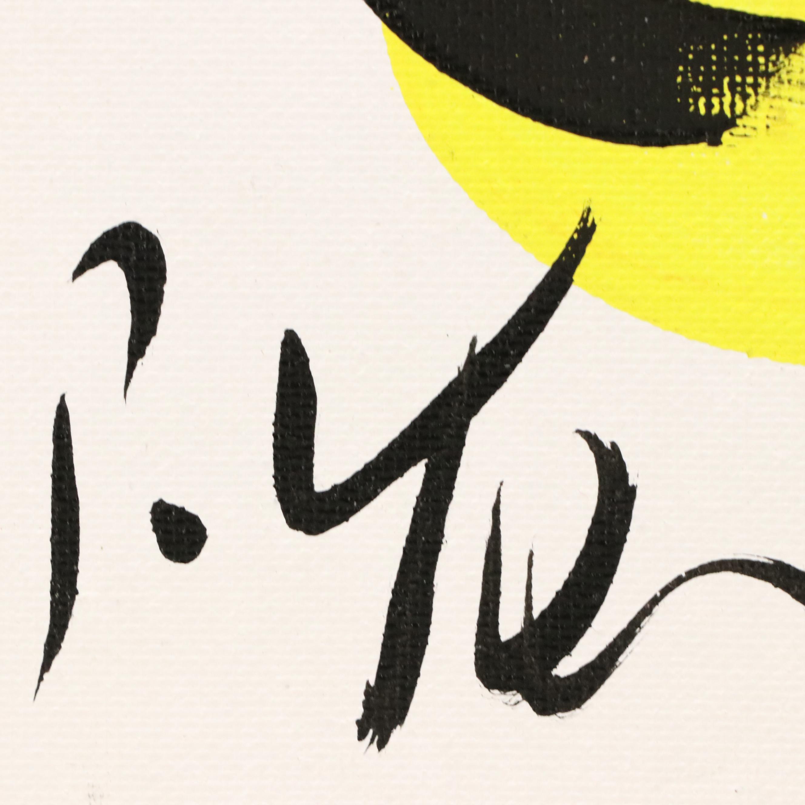 Peter Robert Keil Stylized Acrylic Portrait