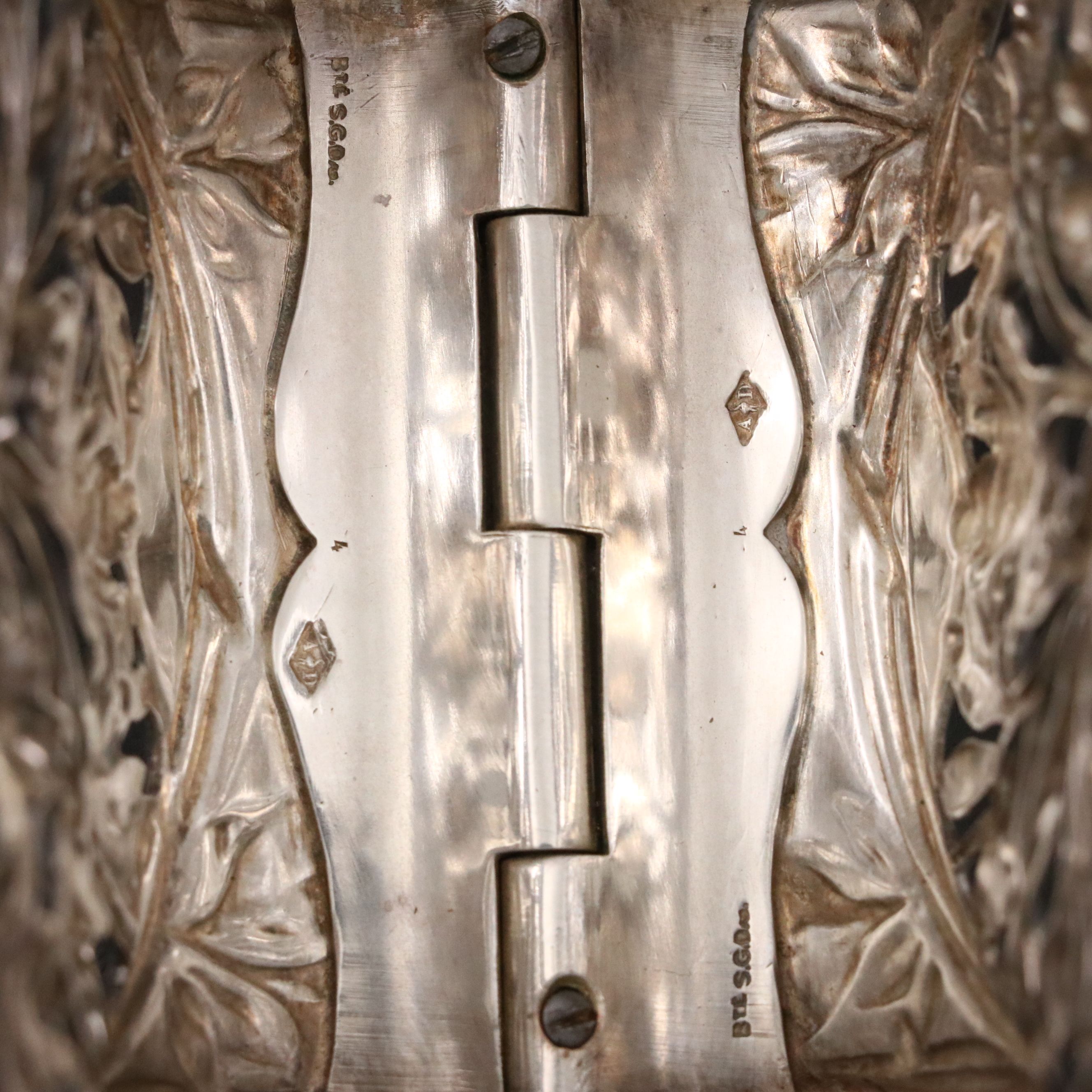 Alphonse Debain French Sterling Silver Openwork Server, Late 19th/ Early 20th C.