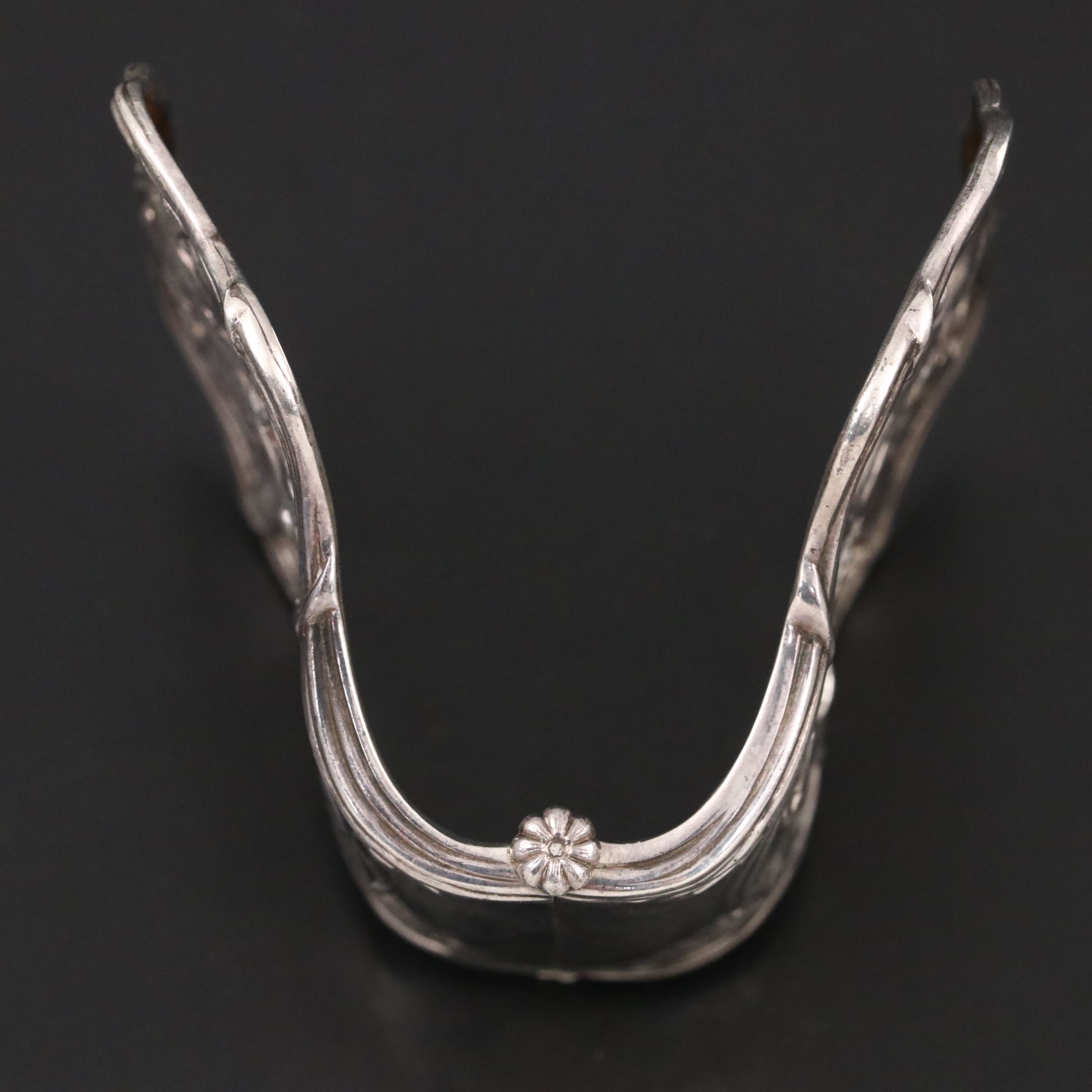 Alphonse Debain French Sterling Silver Openwork Server, Late 19th/ Early 20th C.