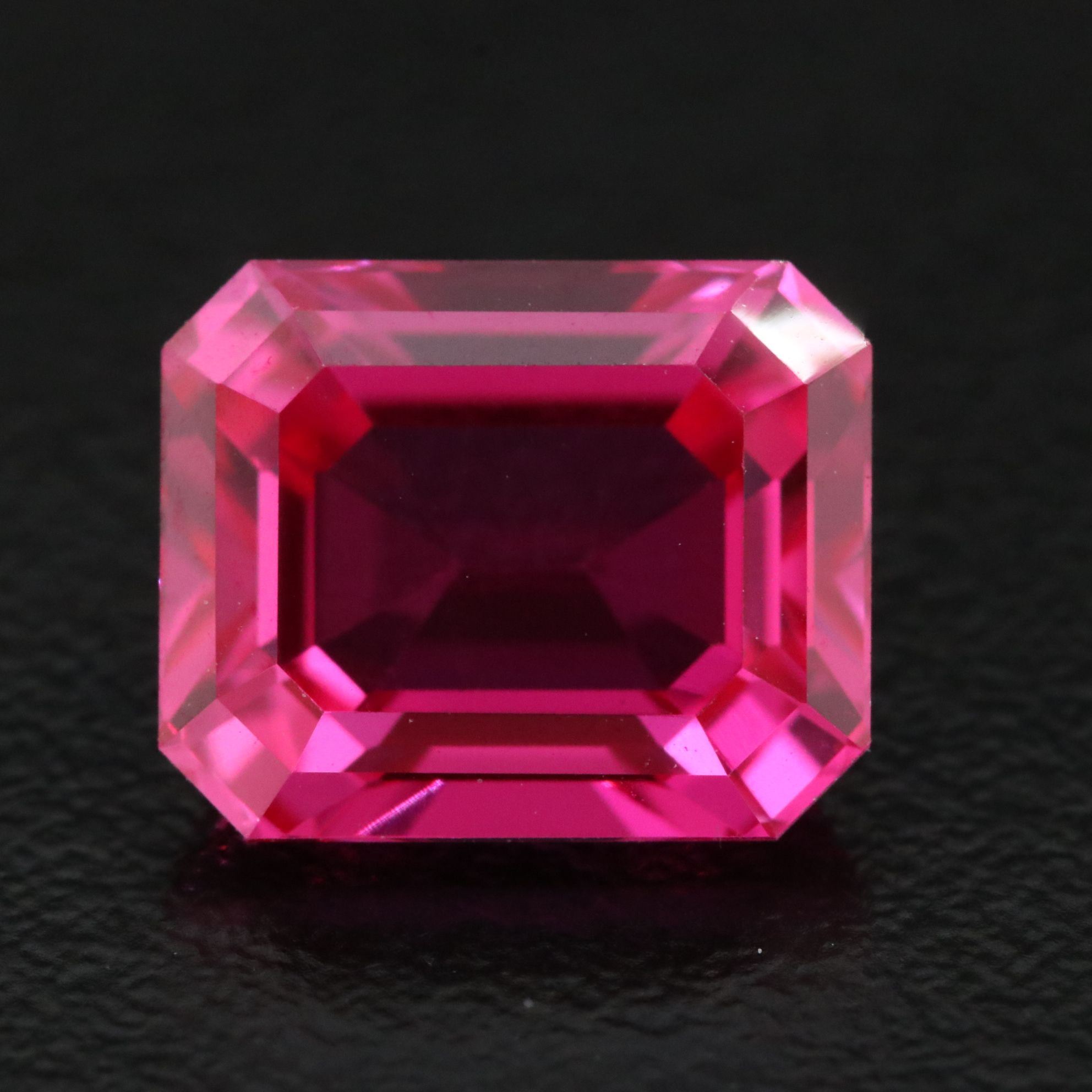 Loose 6.58 CT Lab Grown Ruby