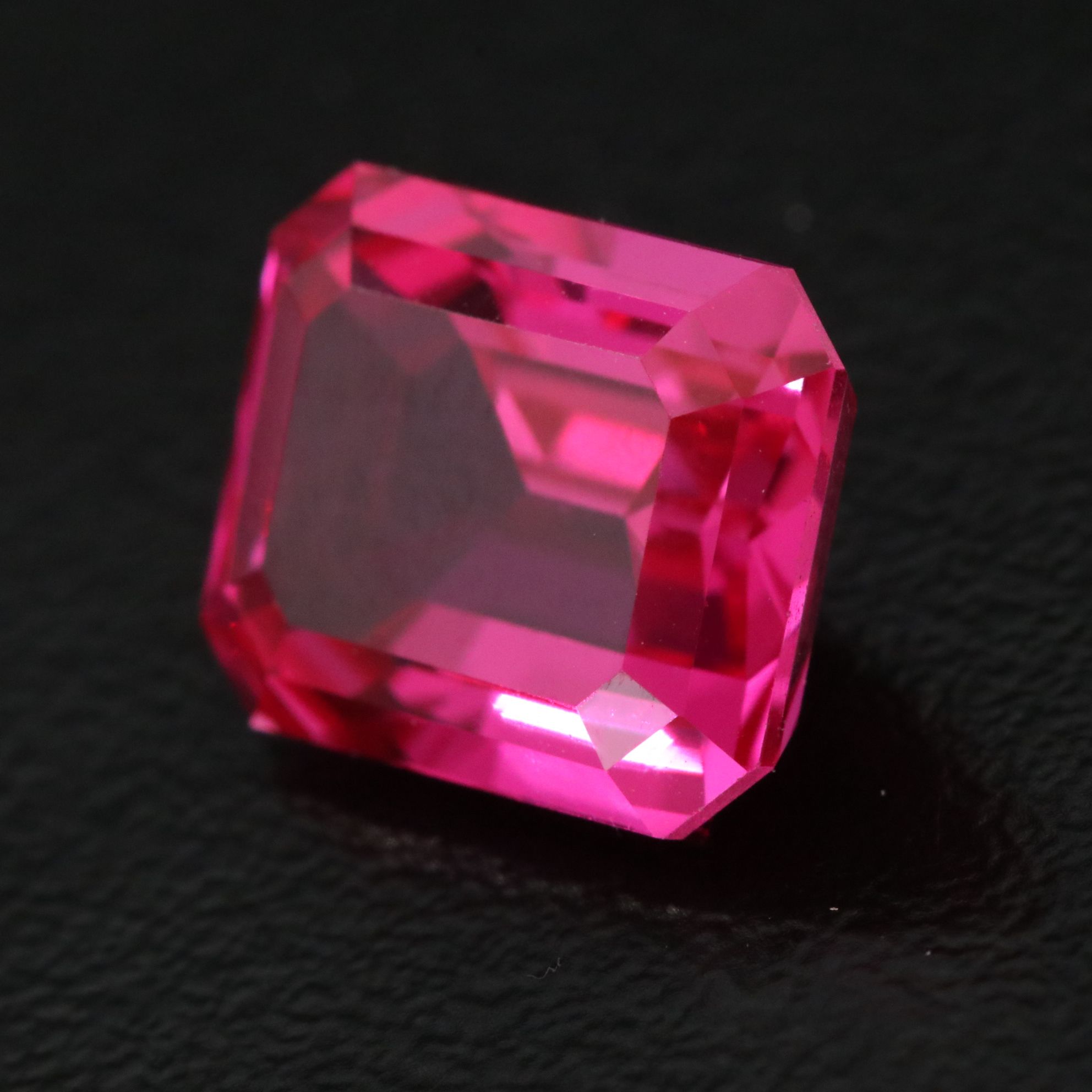 Loose 6.58 CT Lab Grown Ruby