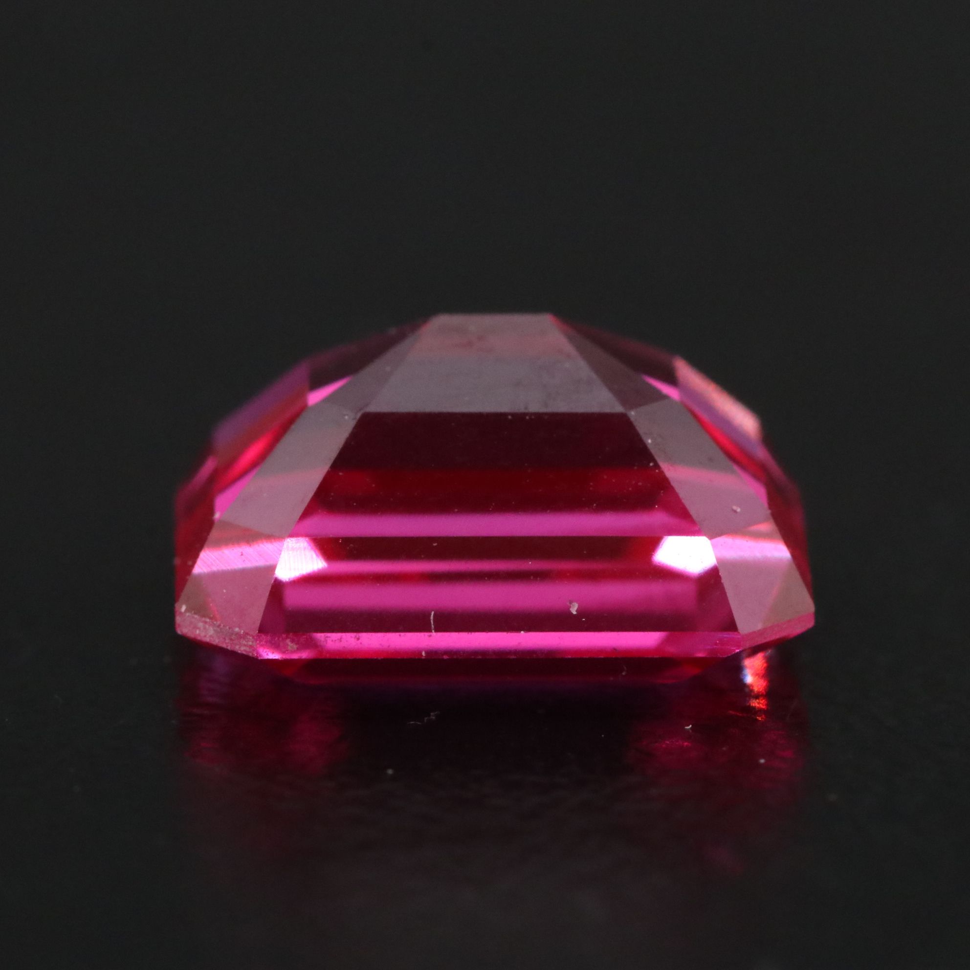 Loose 6.58 CT Lab Grown Ruby