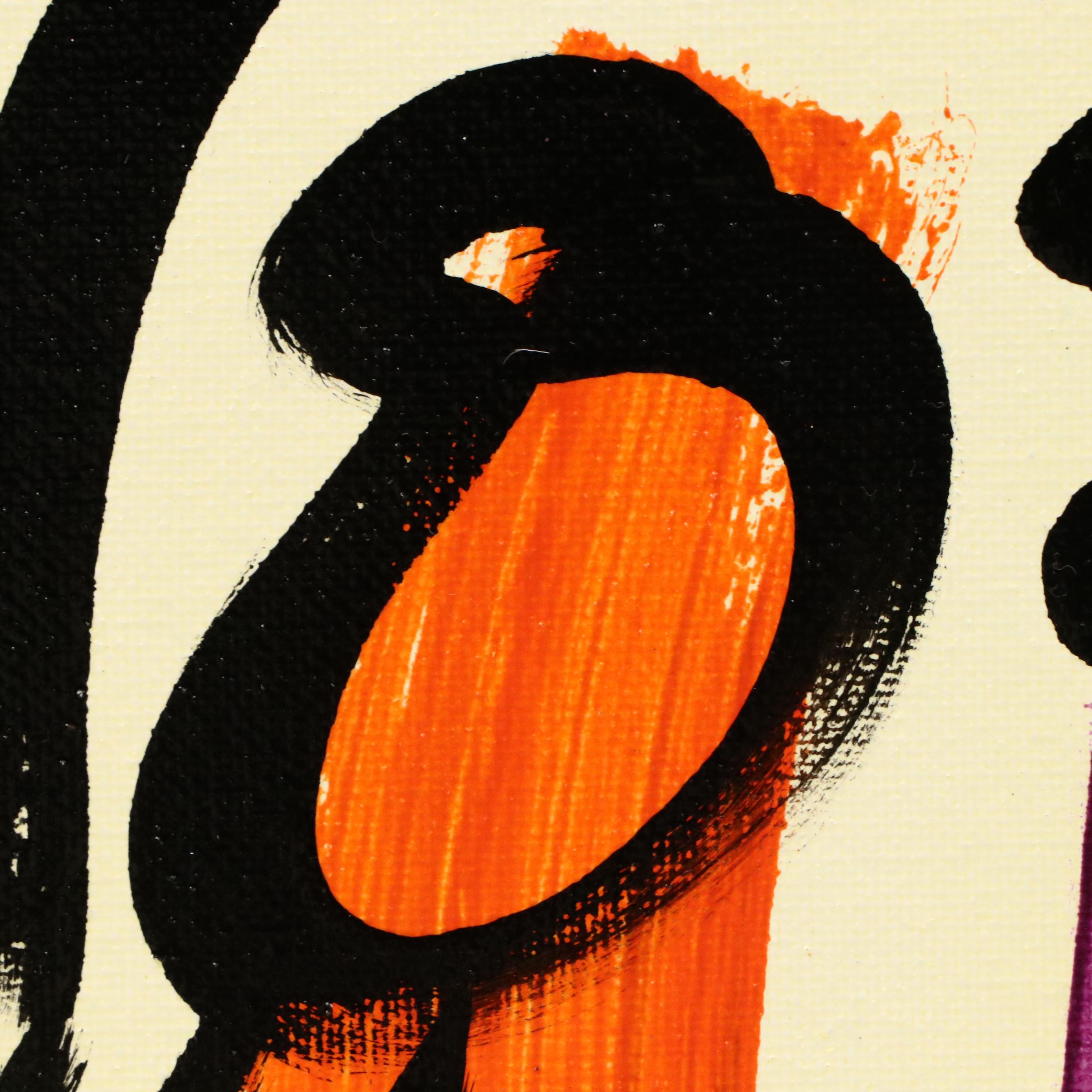 Peter Robert Keil Stylized Acrylic Portrait