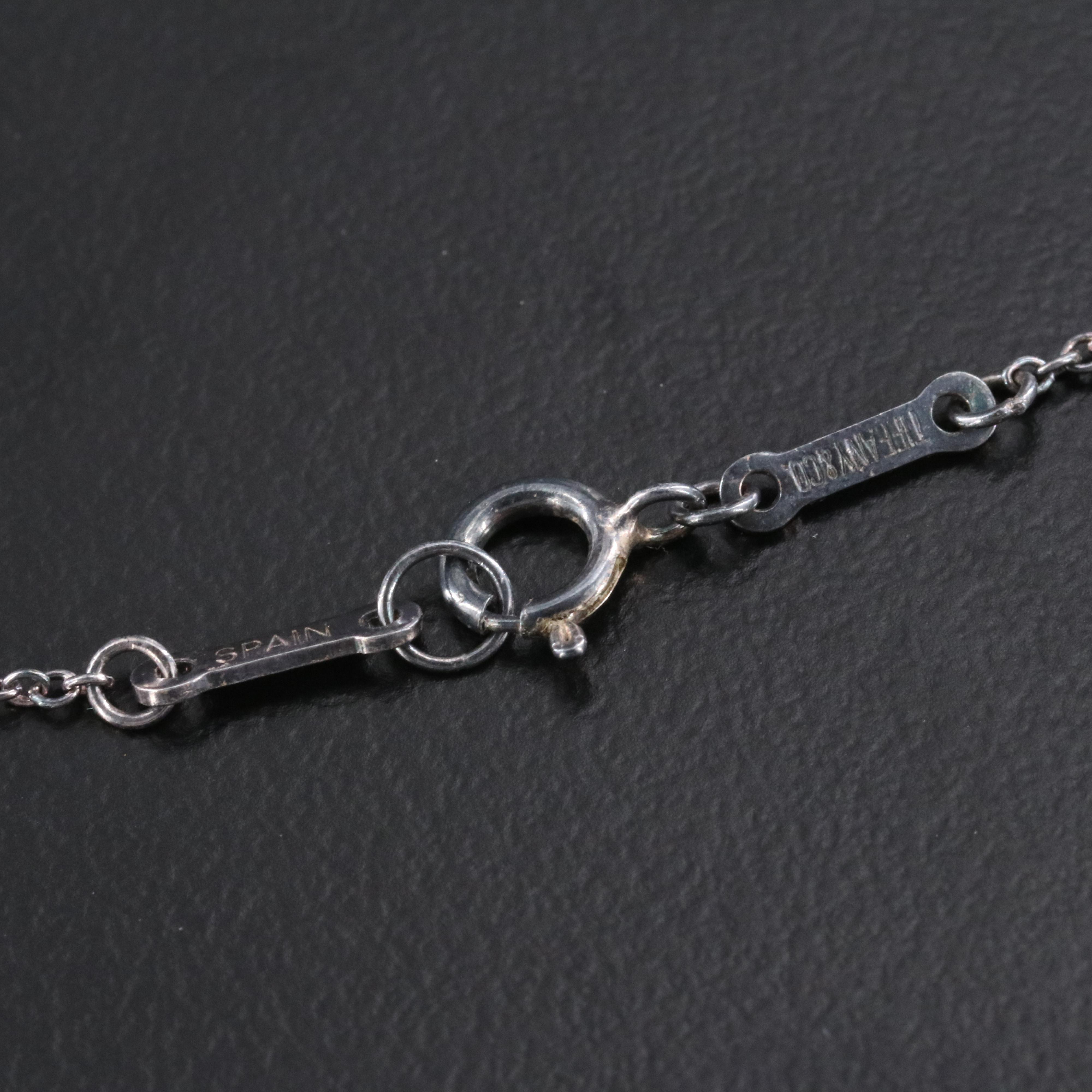 Elsa Peretti for Tiffany & Co. Open Heart Sterling Pendant Necklace