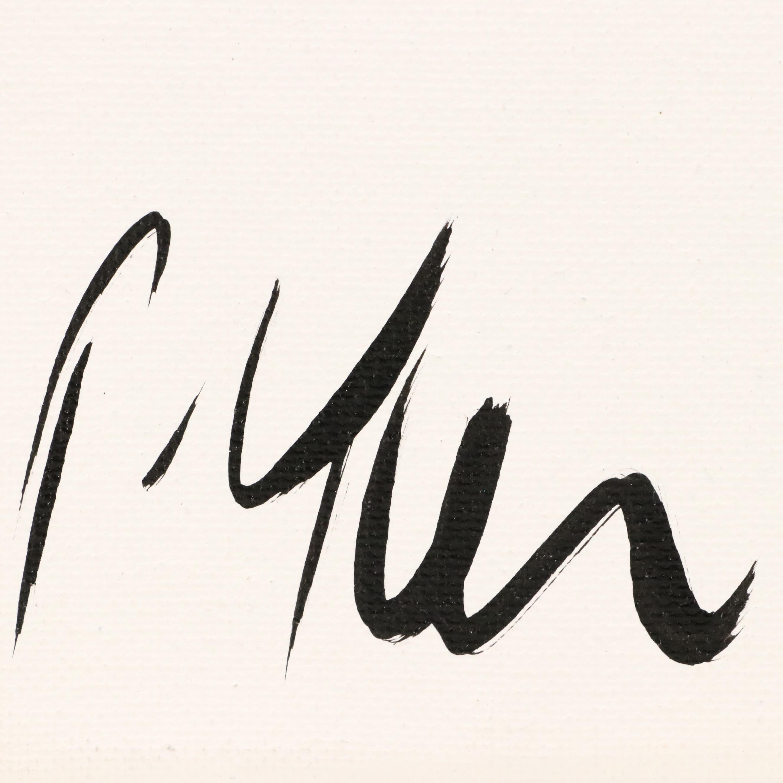 Peter Robert Keil Stylized Acrylic Portrait