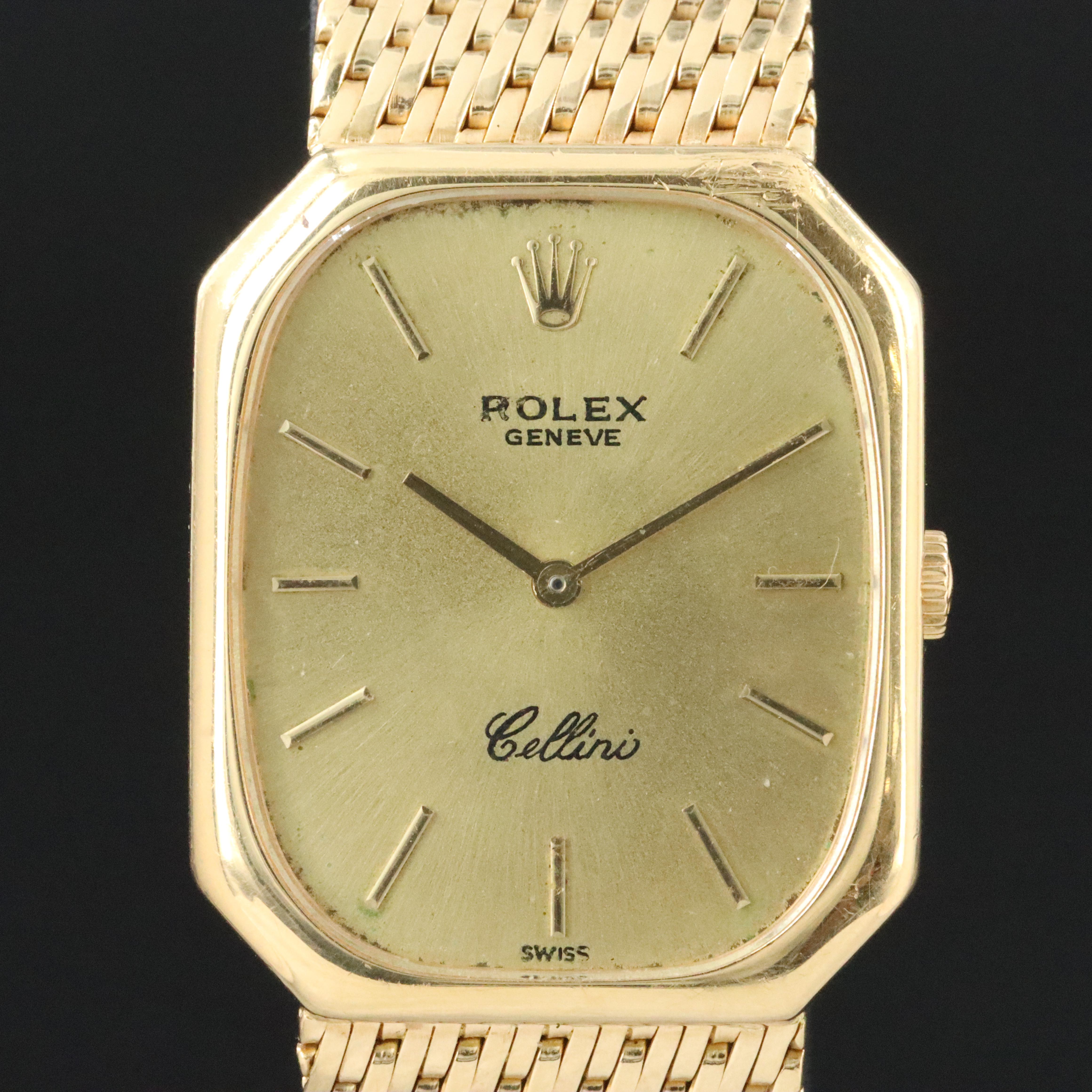 1975 18K Rolex Cellini 4336 Manual Wind Watch