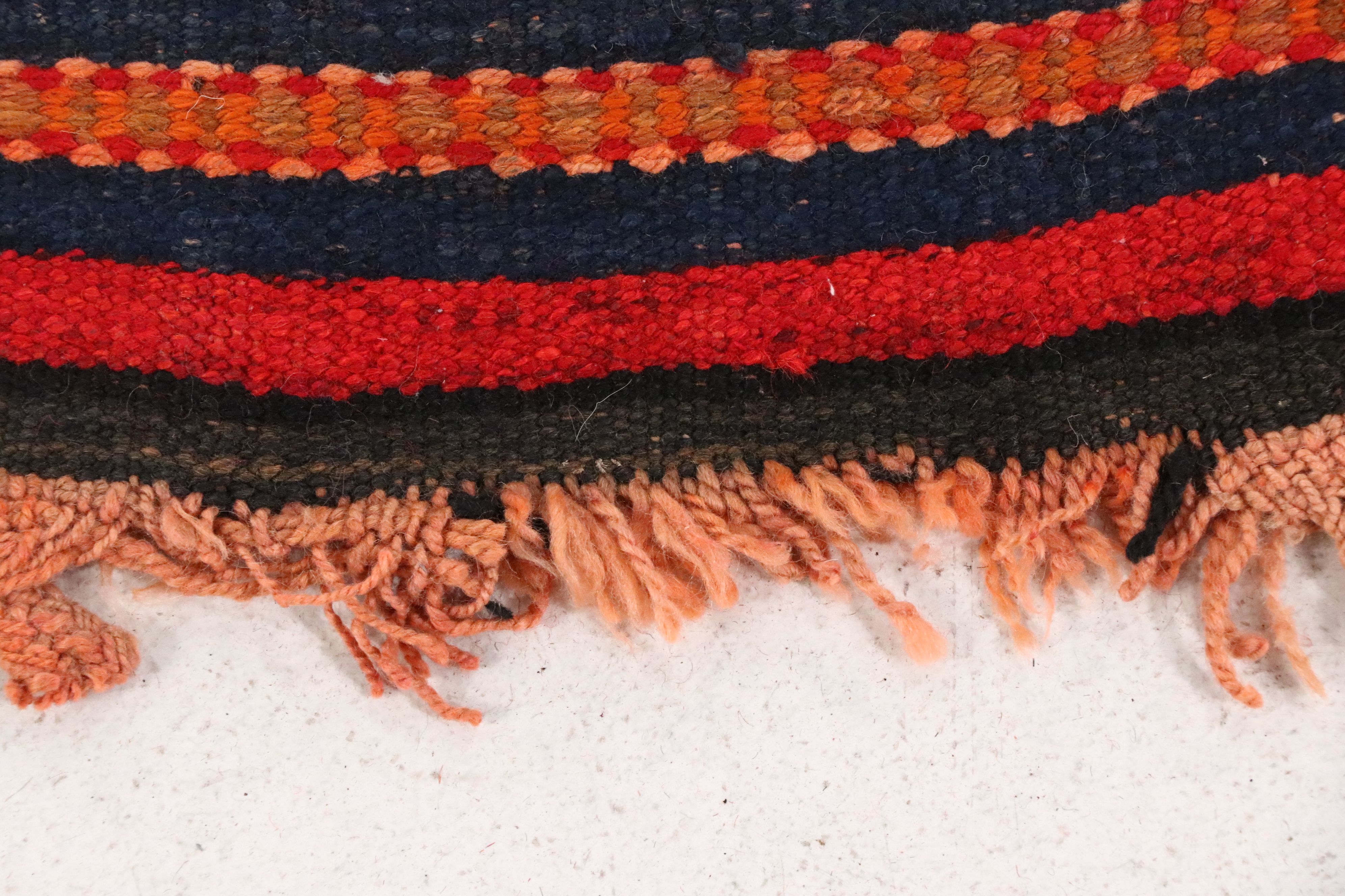 3'5 x 12'8 Hand-Knotted Turkish Village Carpet Runner