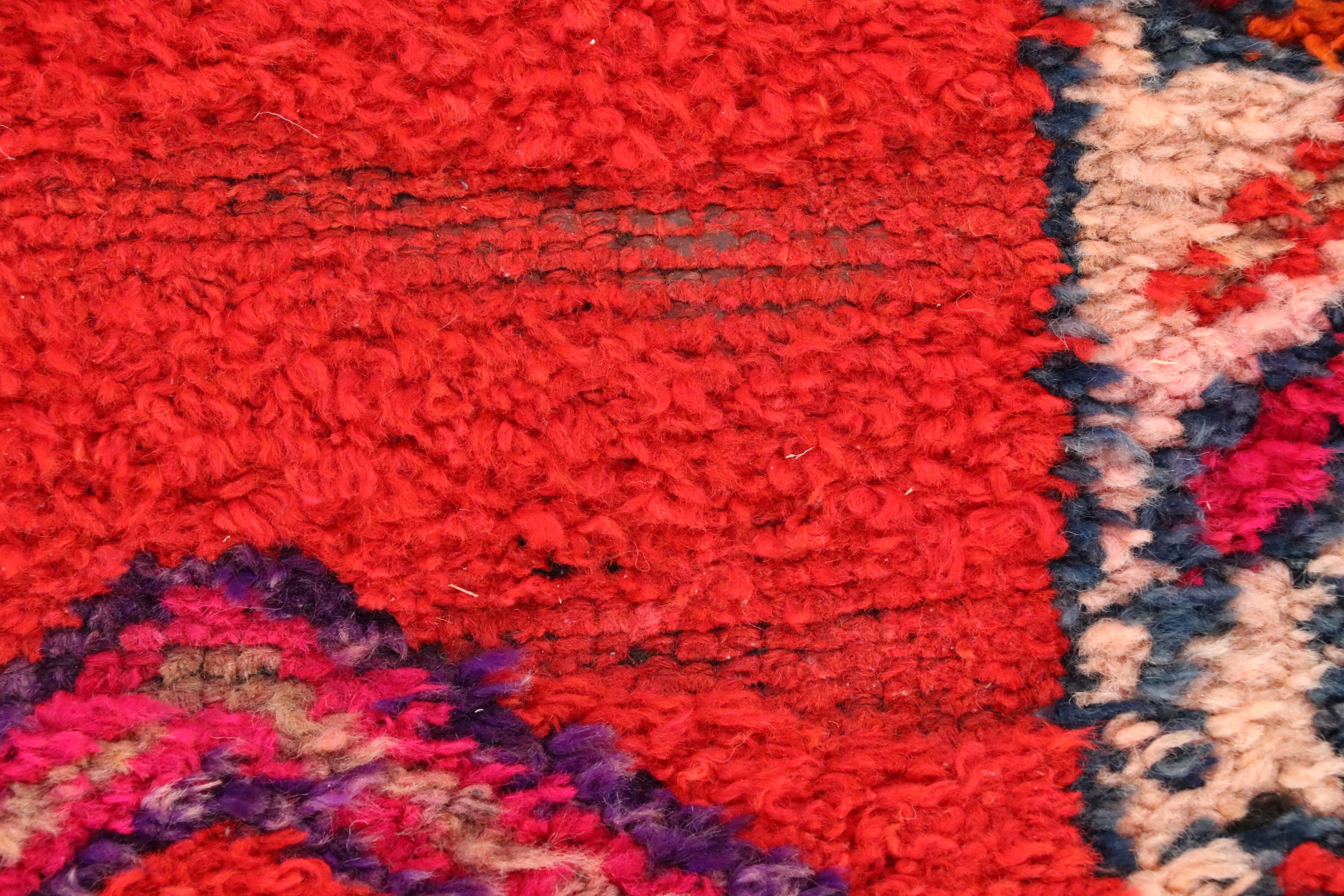 3'5 x 12'8 Hand-Knotted Turkish Village Carpet Runner