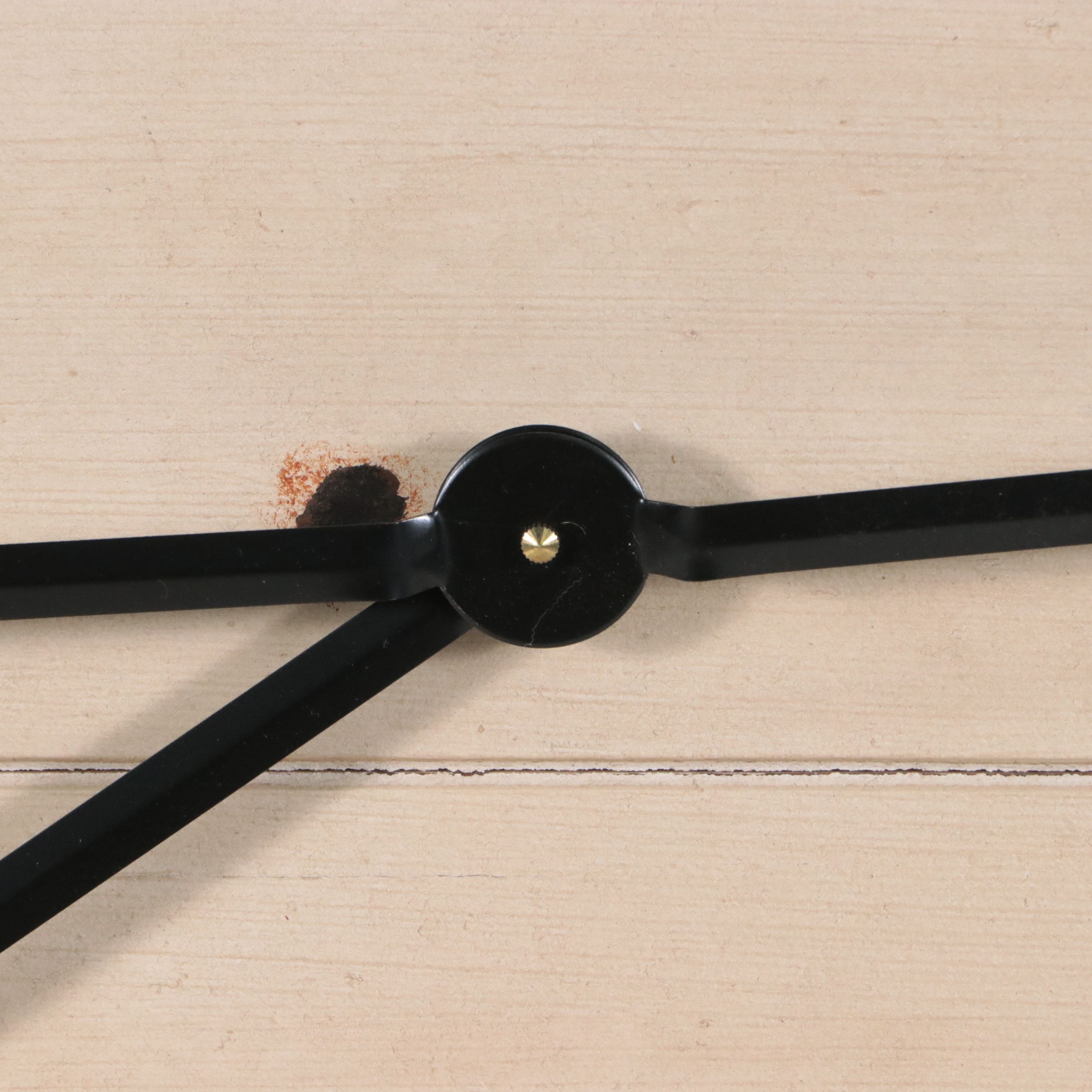 36" Ballard Designs "Lanier" Oversized Rustic Wood Wall Clock