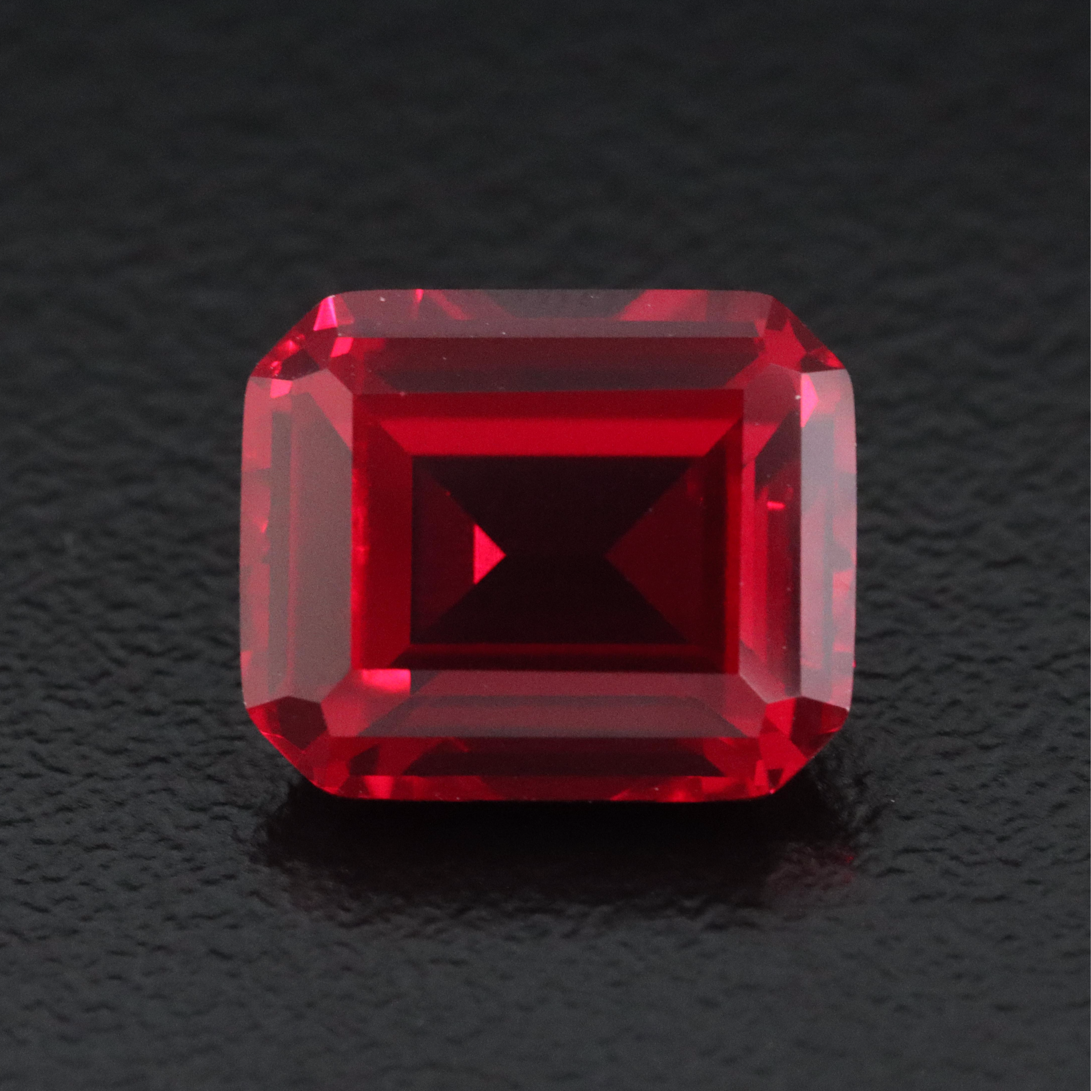 Loose 8.23 CT Lab Grown Ruby