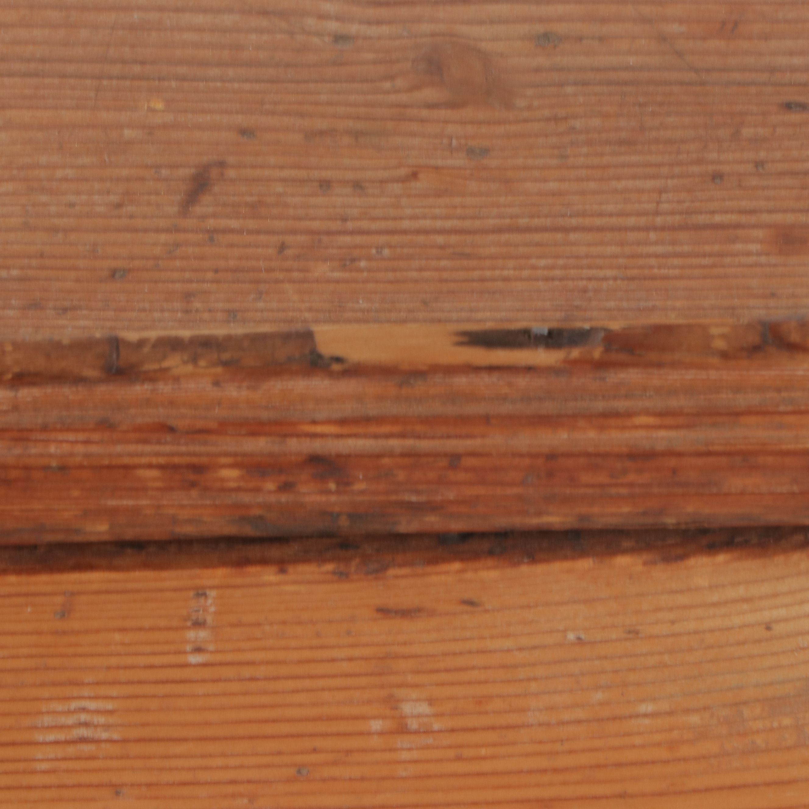 Antique Early American Style Pine Slat-Front Desk