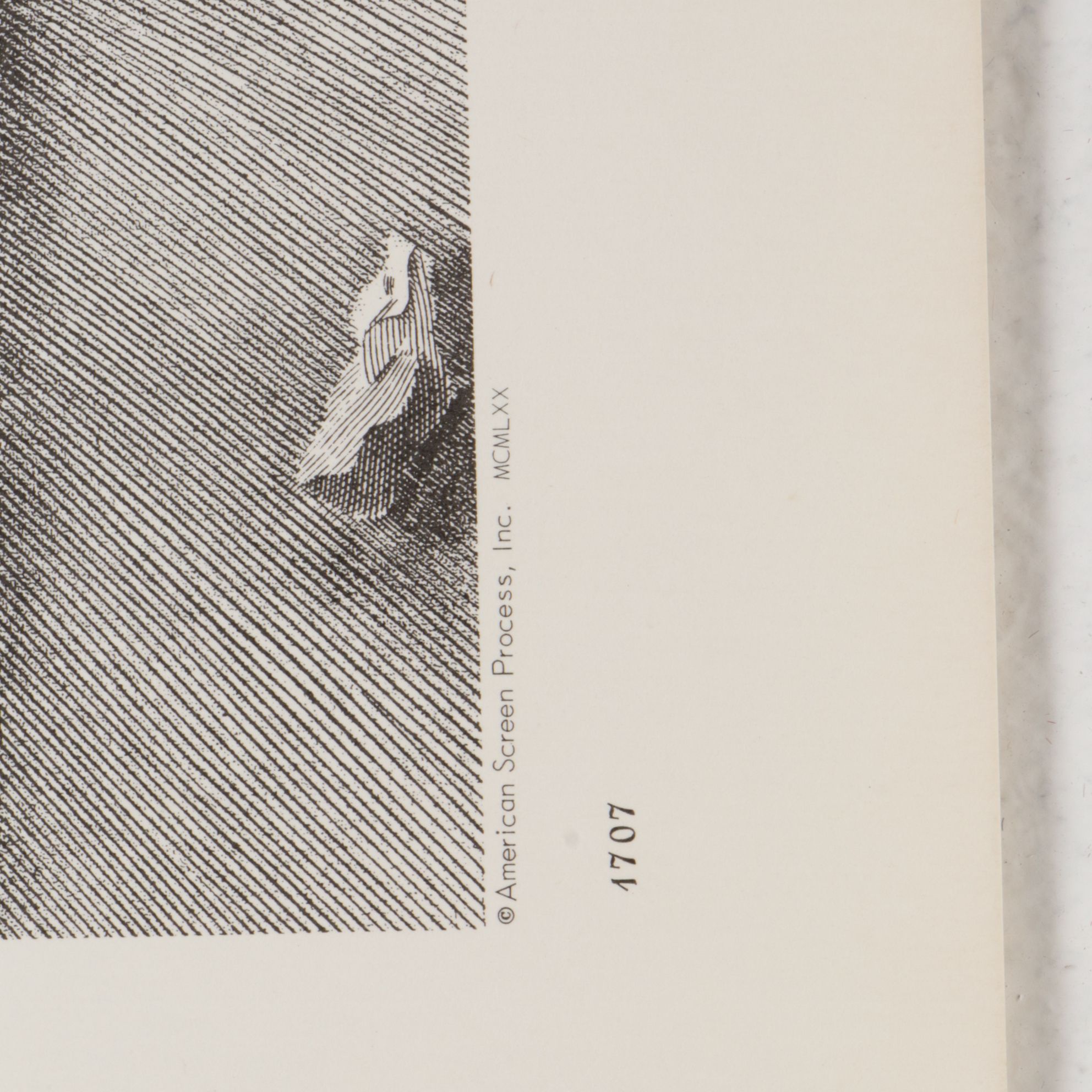 American Screen Process Uncut Lithographs "The Critic" & "Queen of the Vineyard"