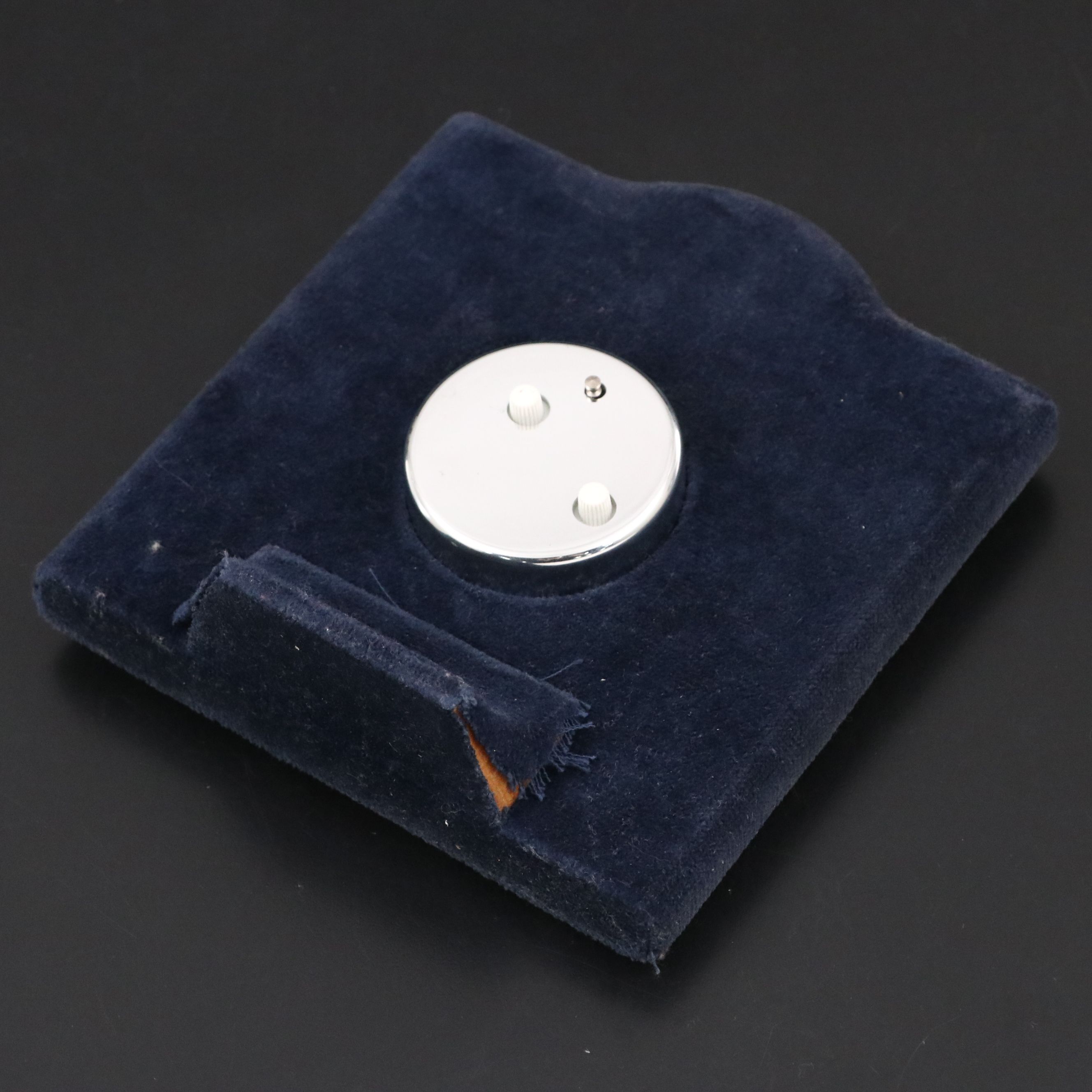 Carr's English Sterling Silver Desk Clock, 1995