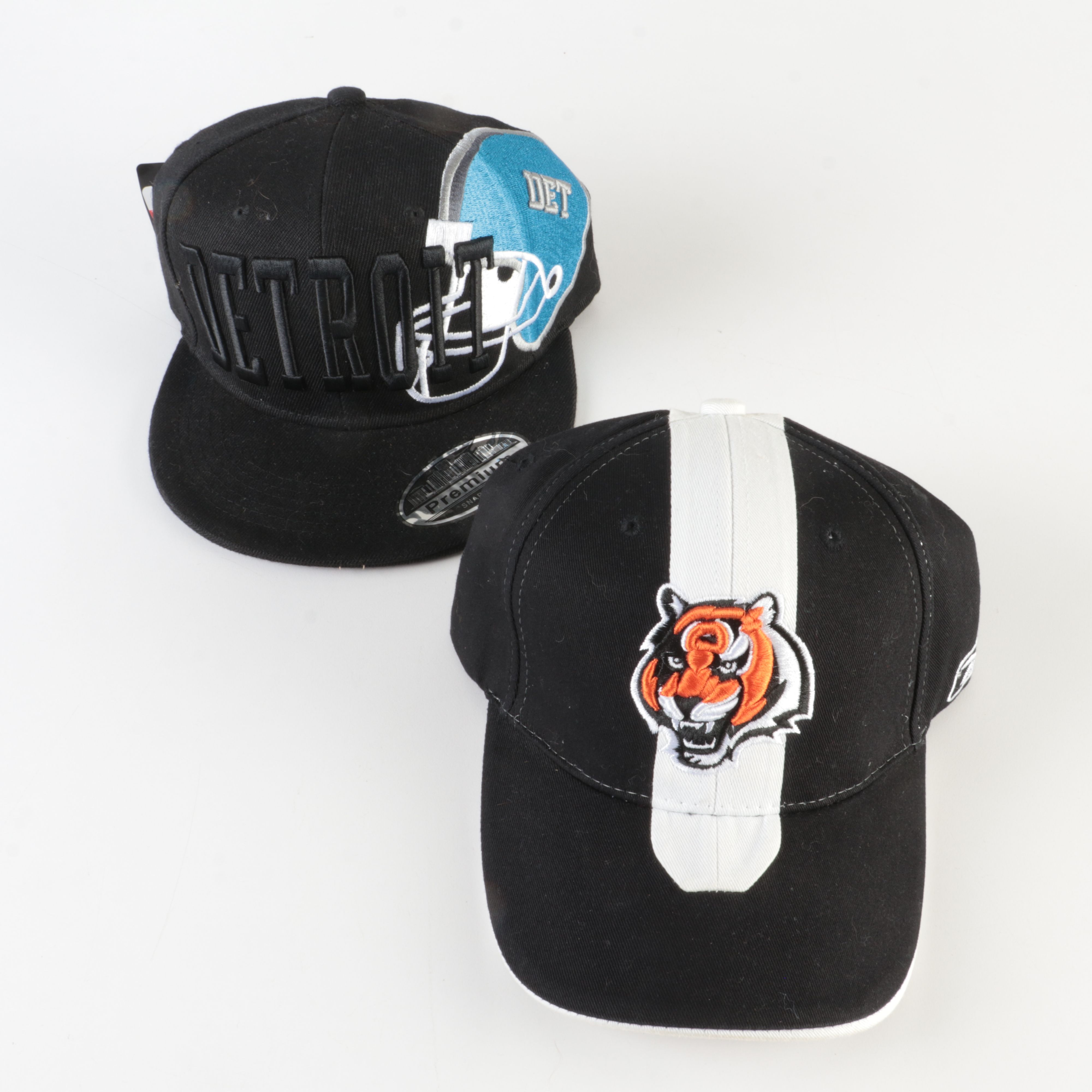Detroit Lions, New York Giants, Cincinnati Bengals, and More Football Hats