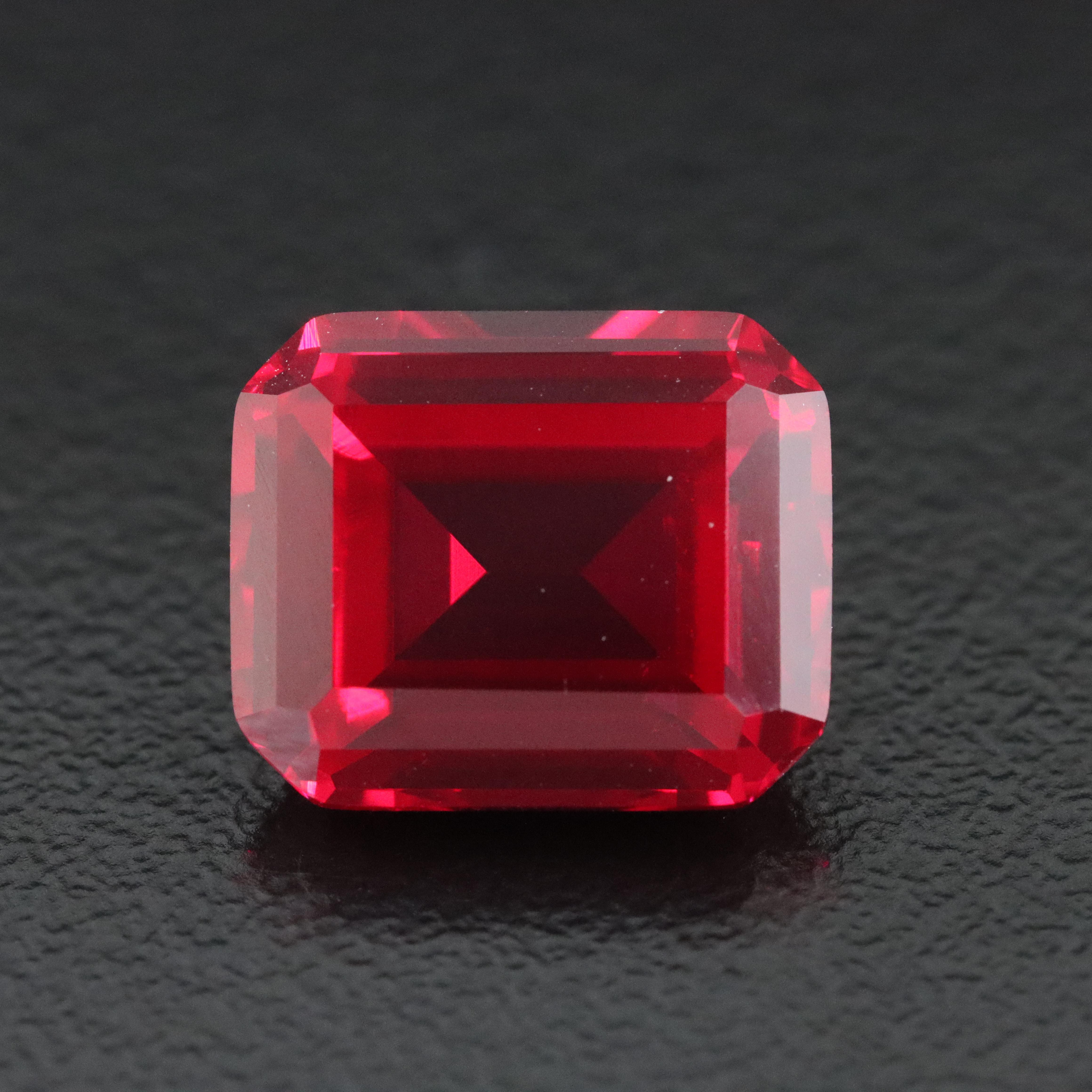 Loose 8.30 CT Lab Grown Ruby