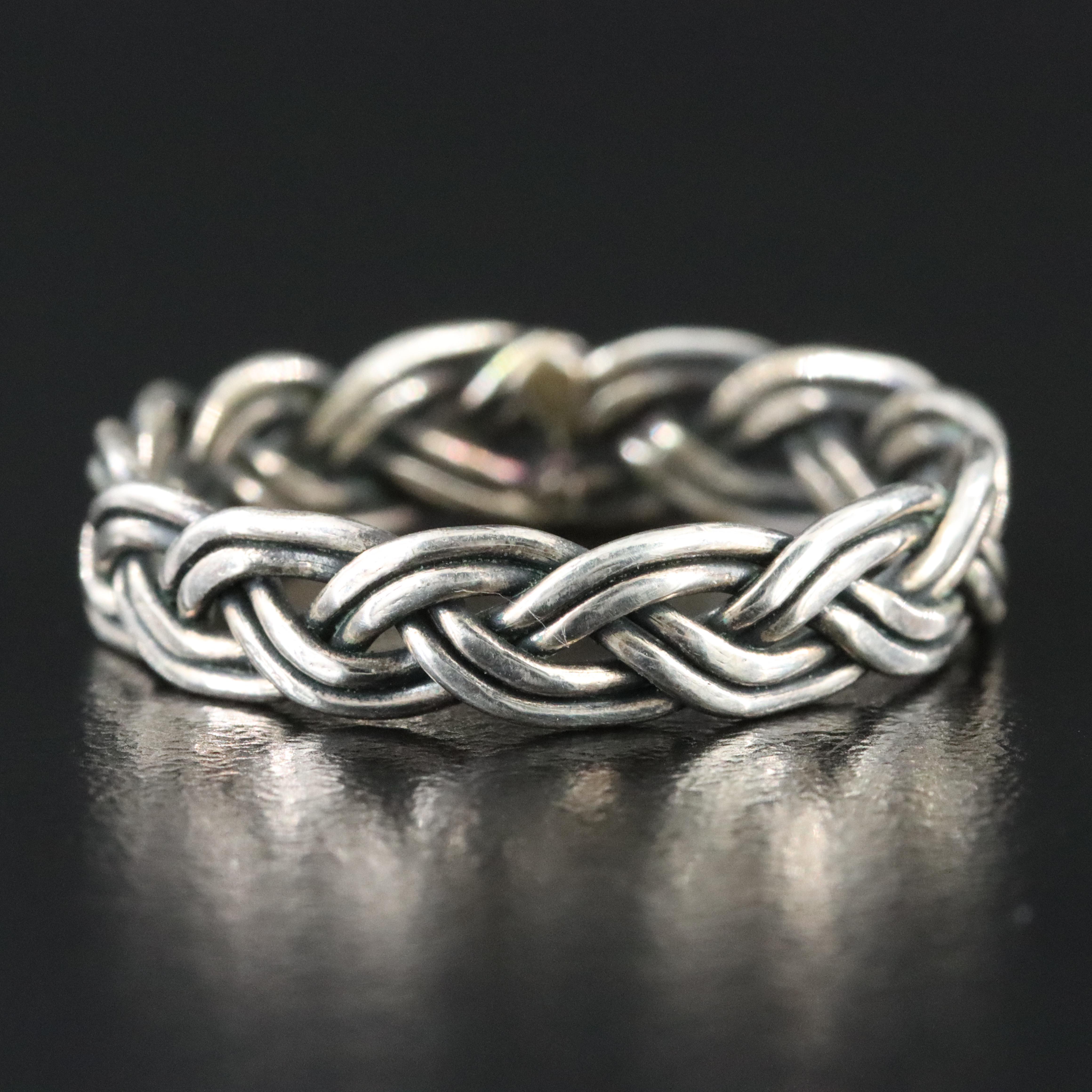 Braided Knot Ring
