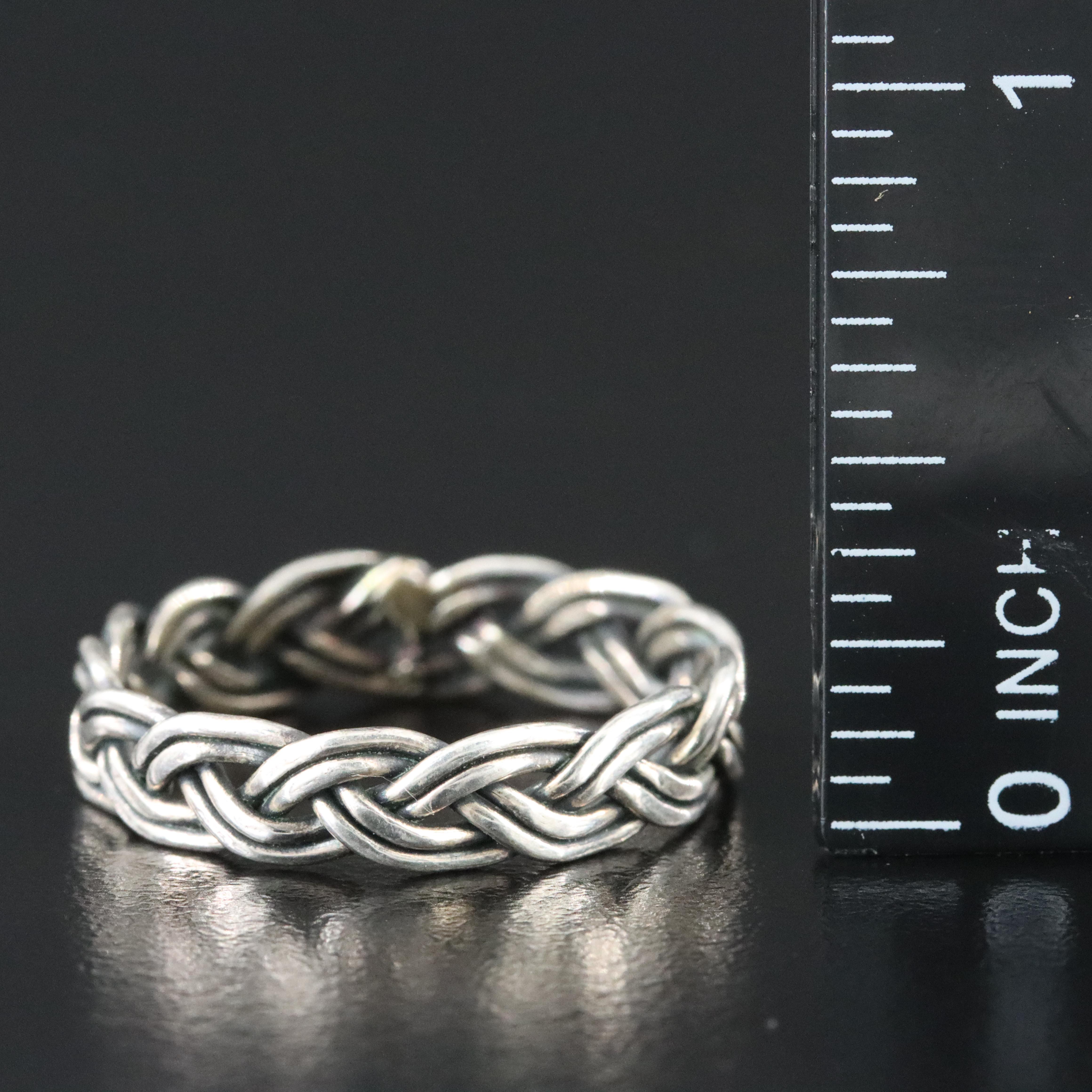 Braided Knot Ring