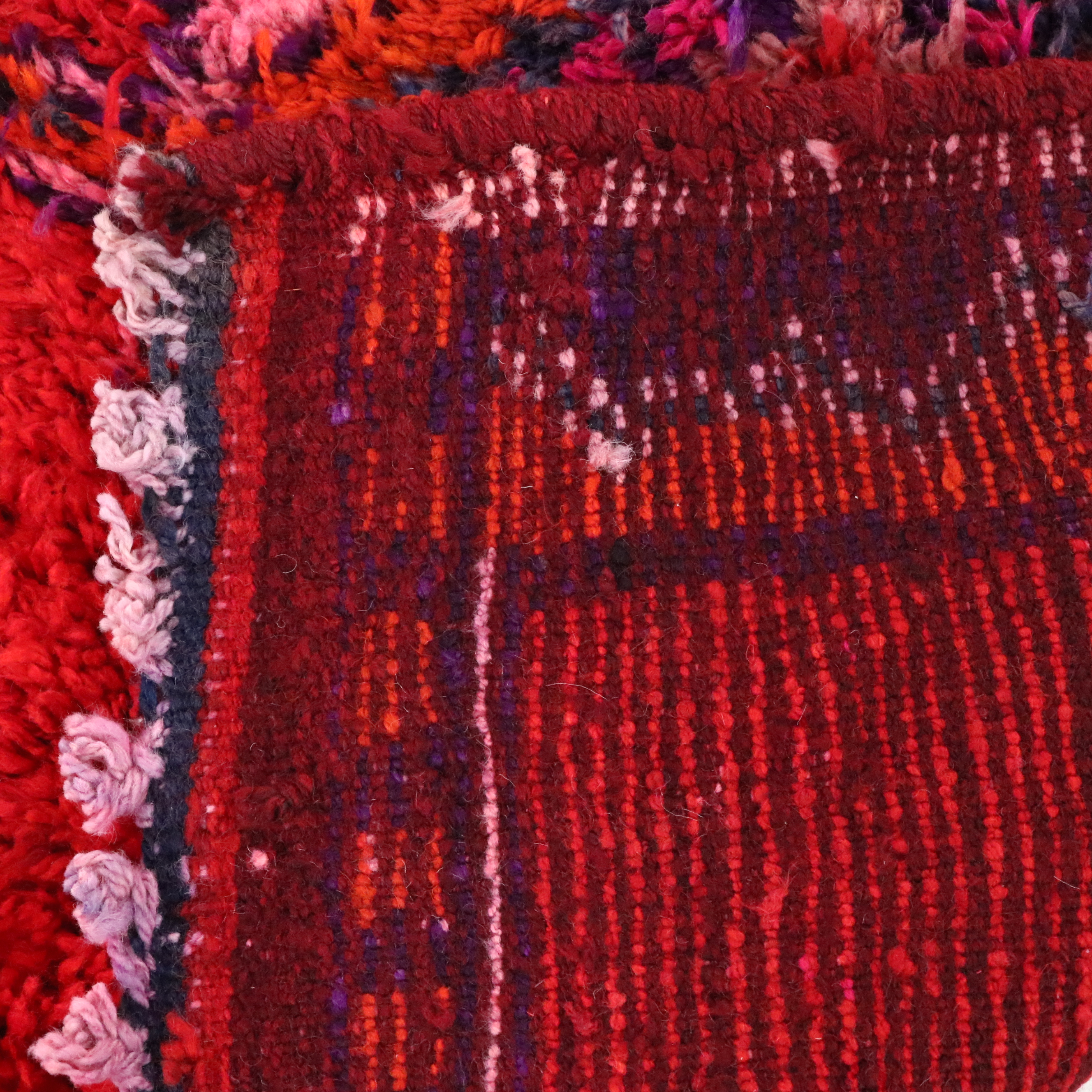 3'7 x 9'7 Hand-Knotted Turkish Village Carpet Runner